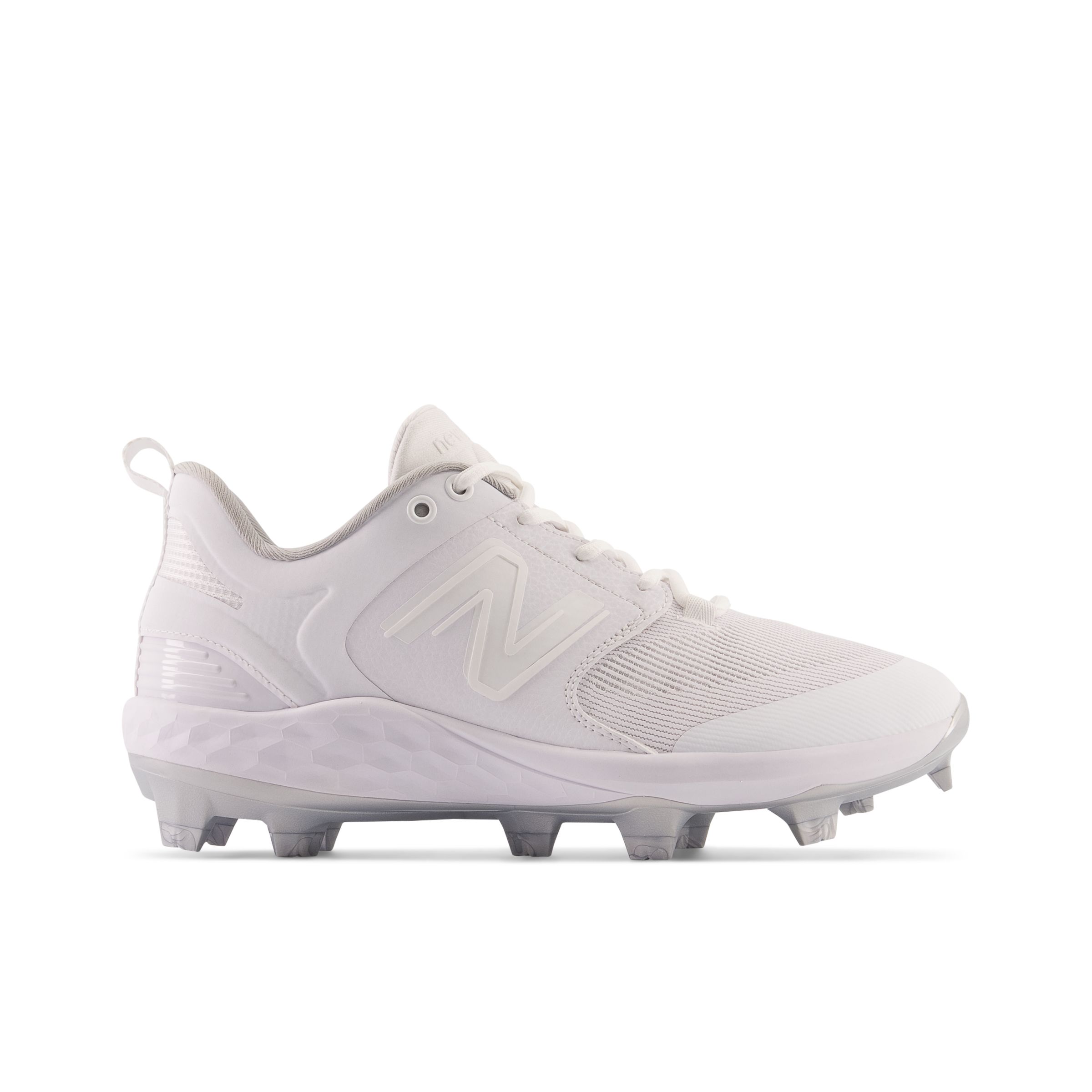 White new store balance cleats baseball