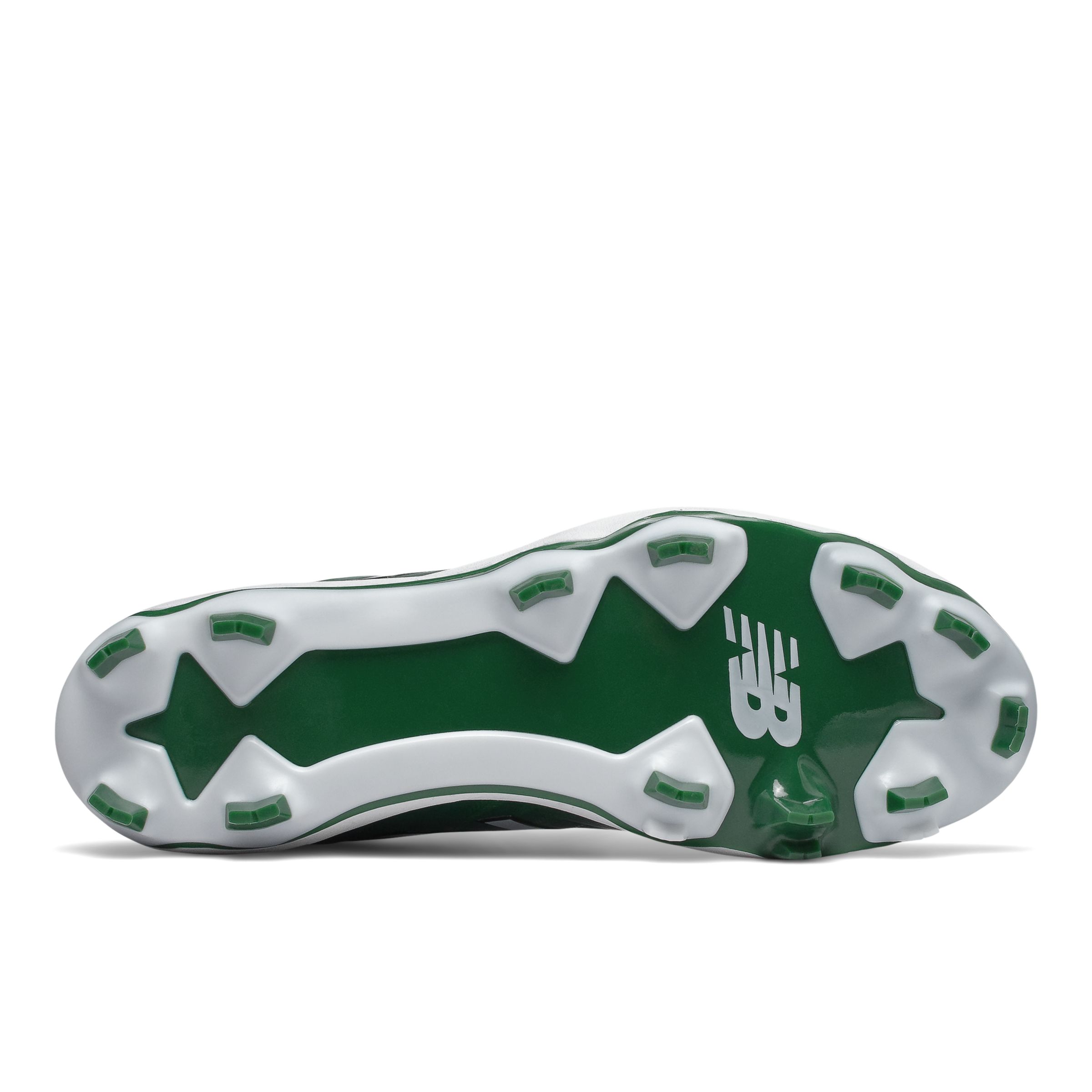 Green baseball sales cleats molded