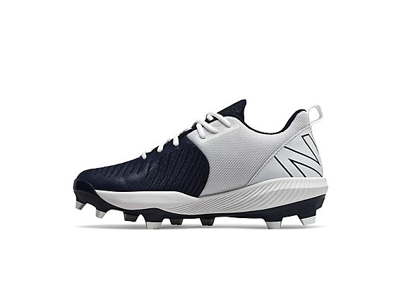FuelCell 4040 v6 Molded Cleat, Team Navy with White