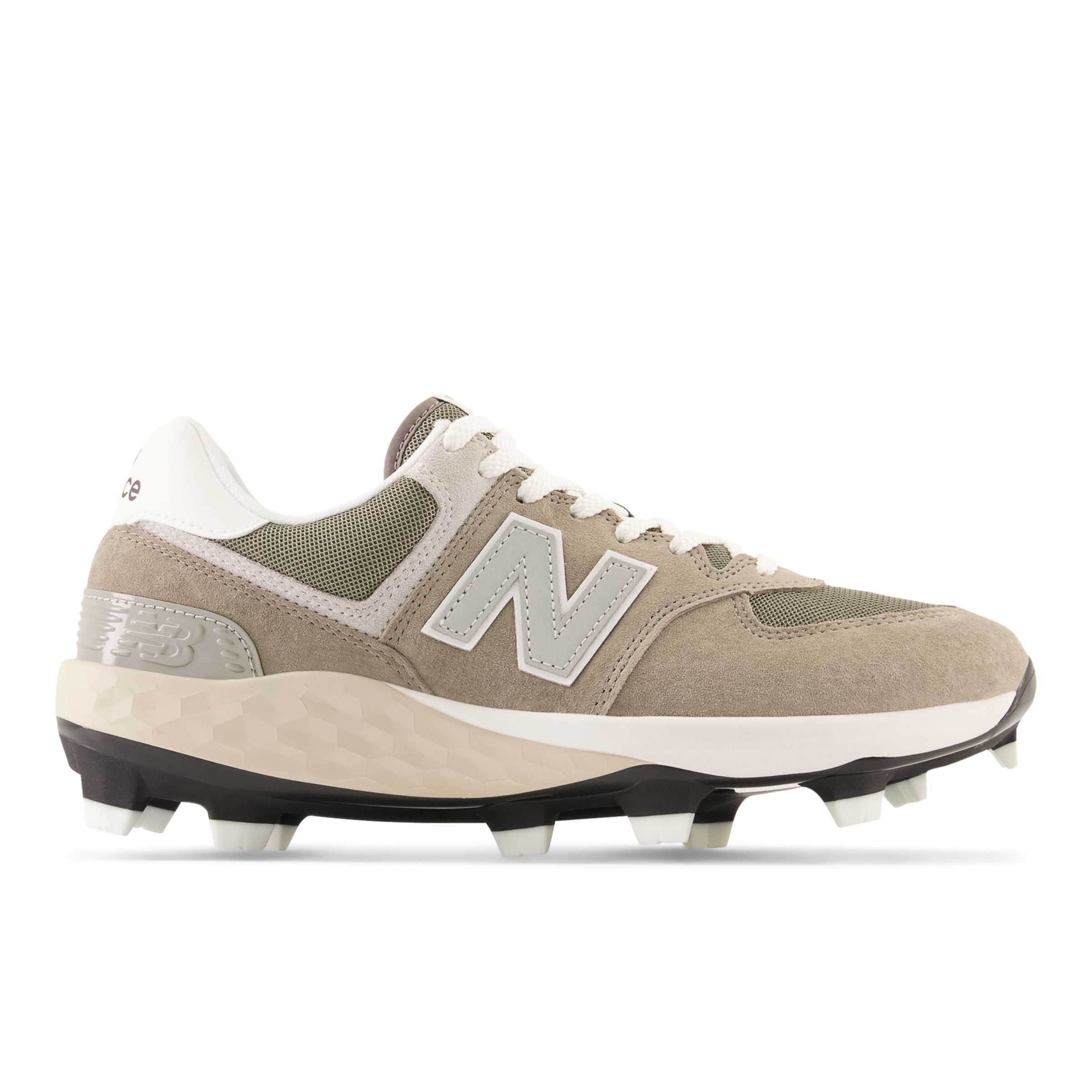 New balance cheap white molded cleats