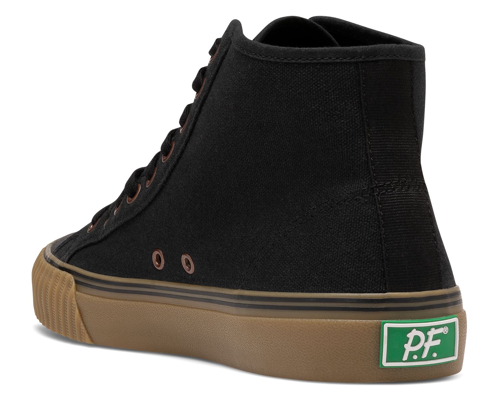 pf flyers black high top