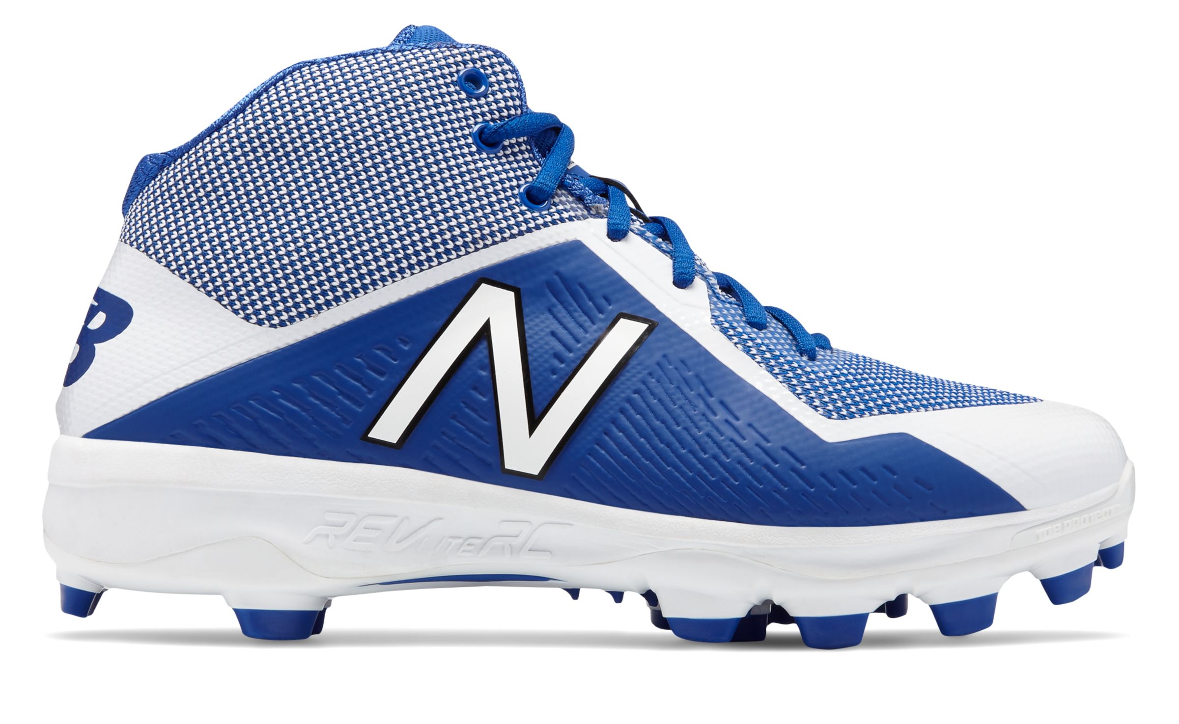 navy blue molded baseball cleats