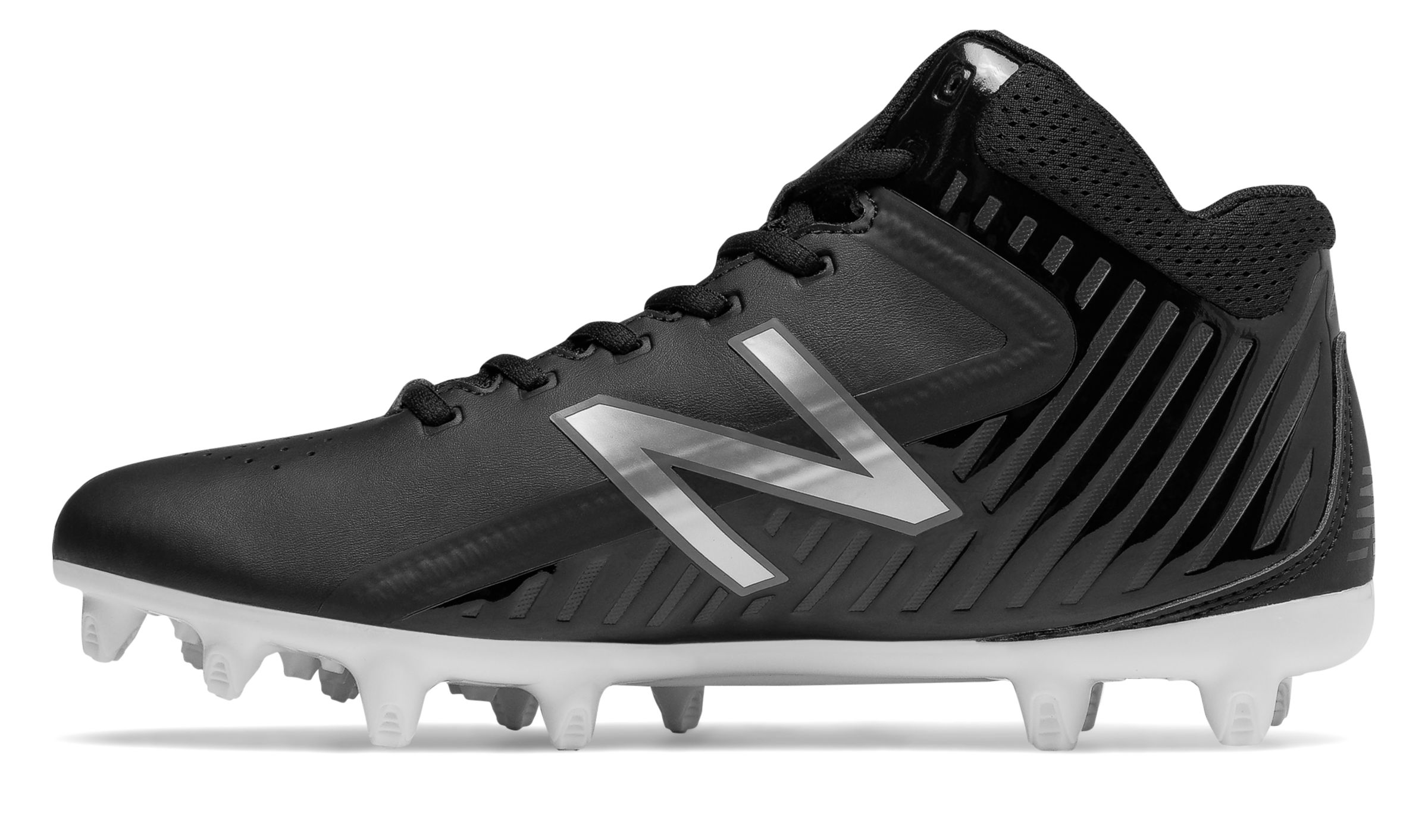 Men's Rush Mid-Cut Cleat, Black image number 1