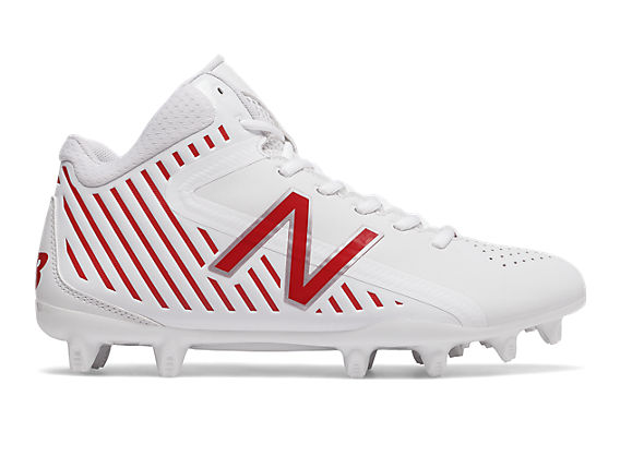Men's Rush Mid-Cut Cleat, Red image number 0