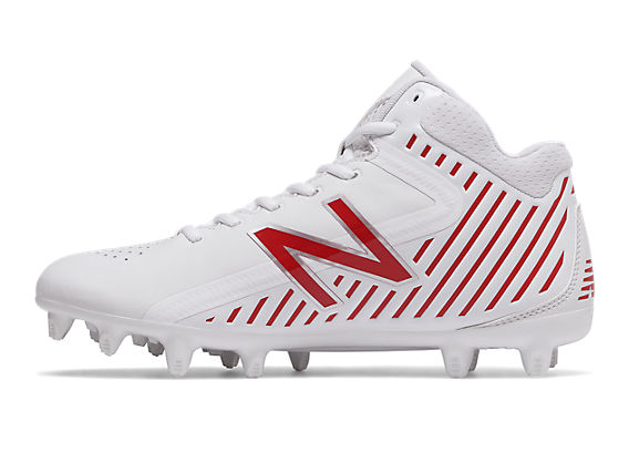 Men's Rush Mid-Cut Cleat, Red image number 1