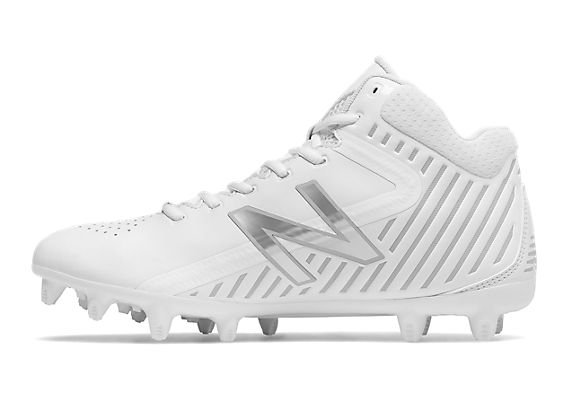 Men's Rush Mid-Cut Cleat, White image number 1