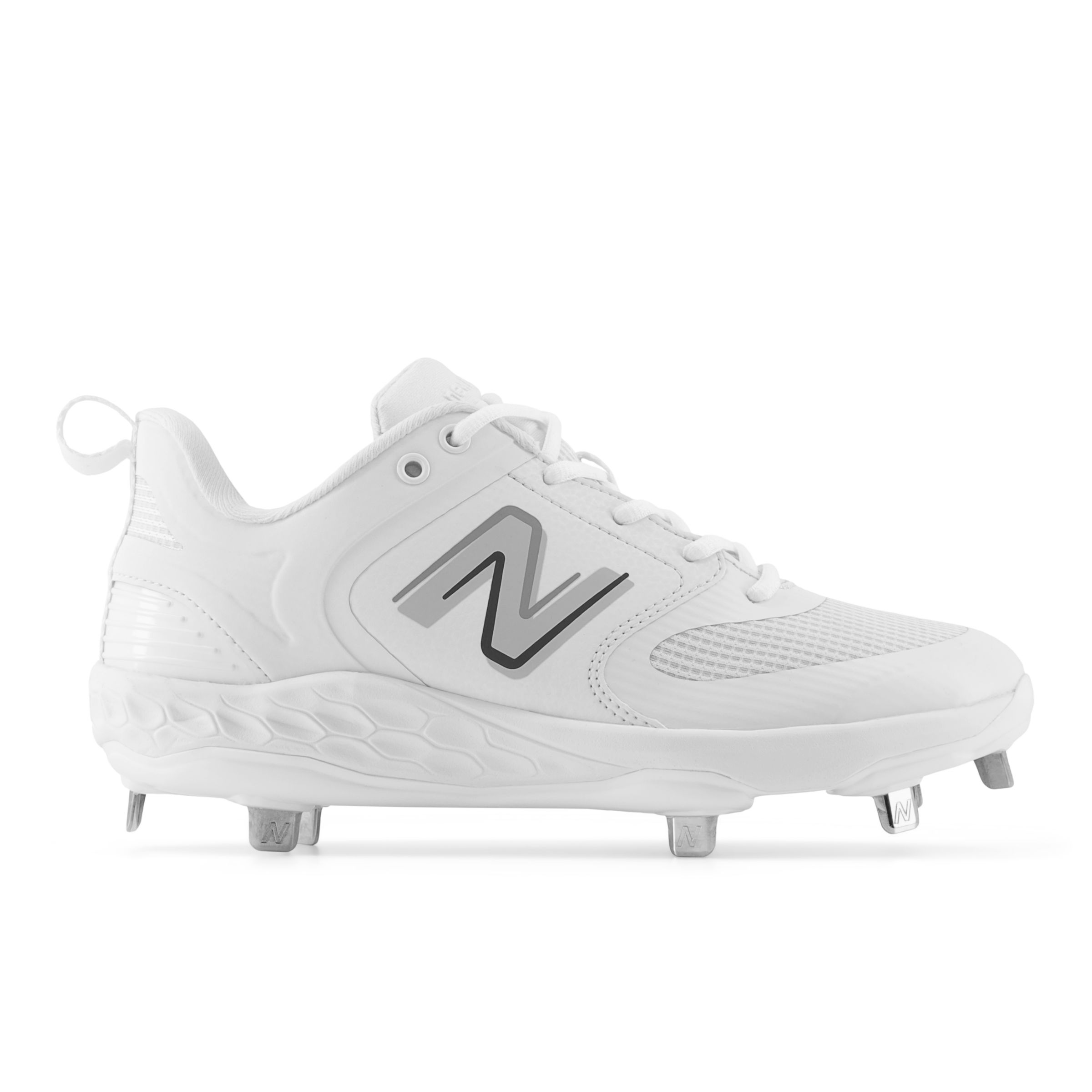 New balance spikes outlet white