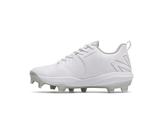Fusev3 Molded Cleat, White with Silver