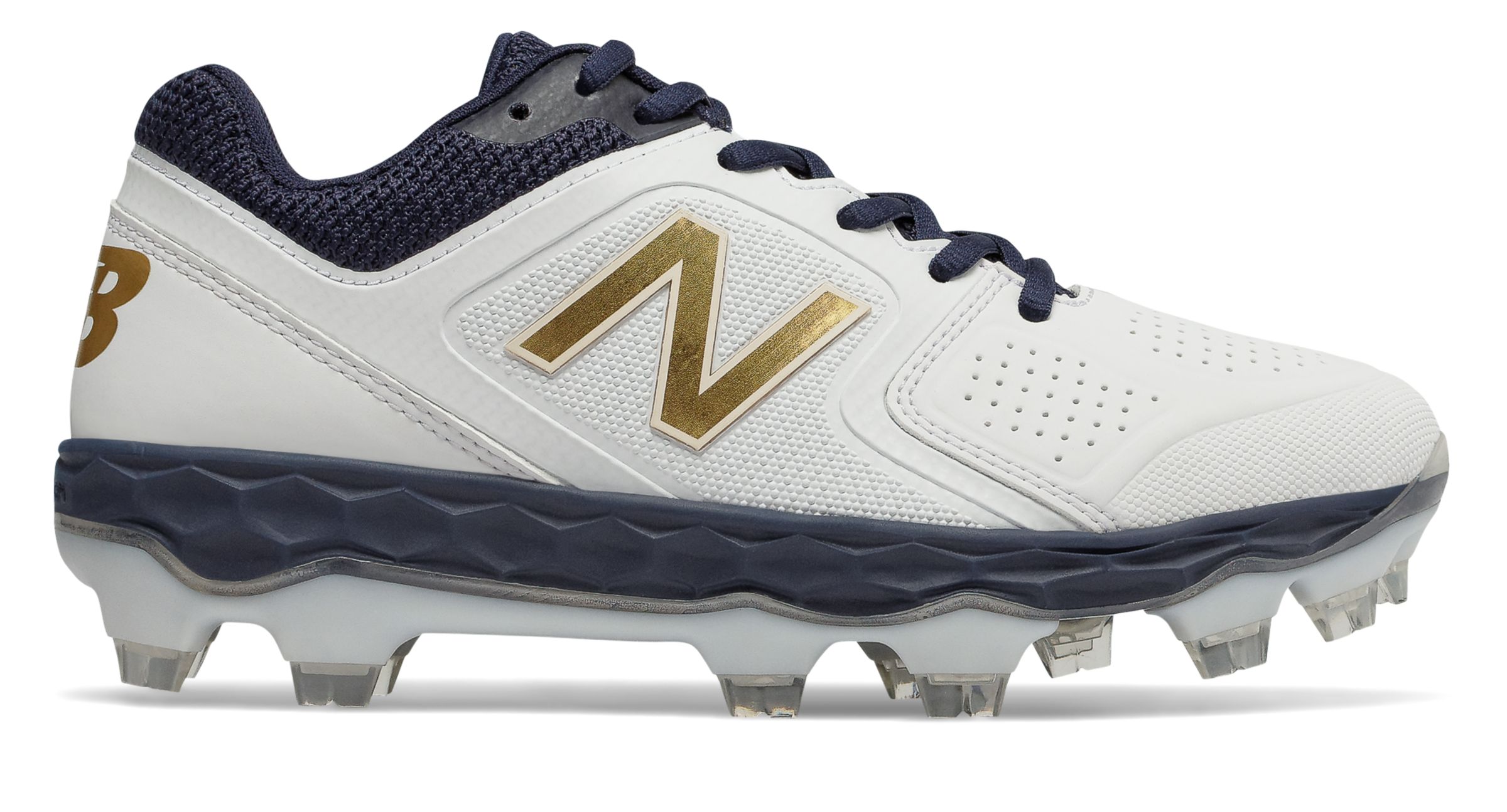 New balance women's fresh foam velo1 metal hot sale fastpitch cleats