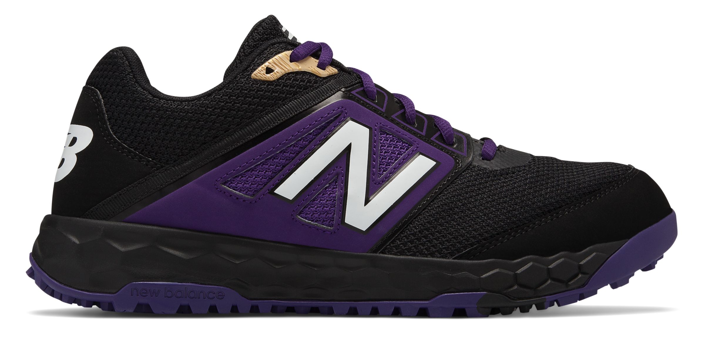 new balance purple and black