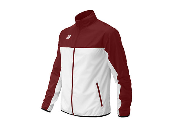 Athletics Warmup Jacket, Mercury Red