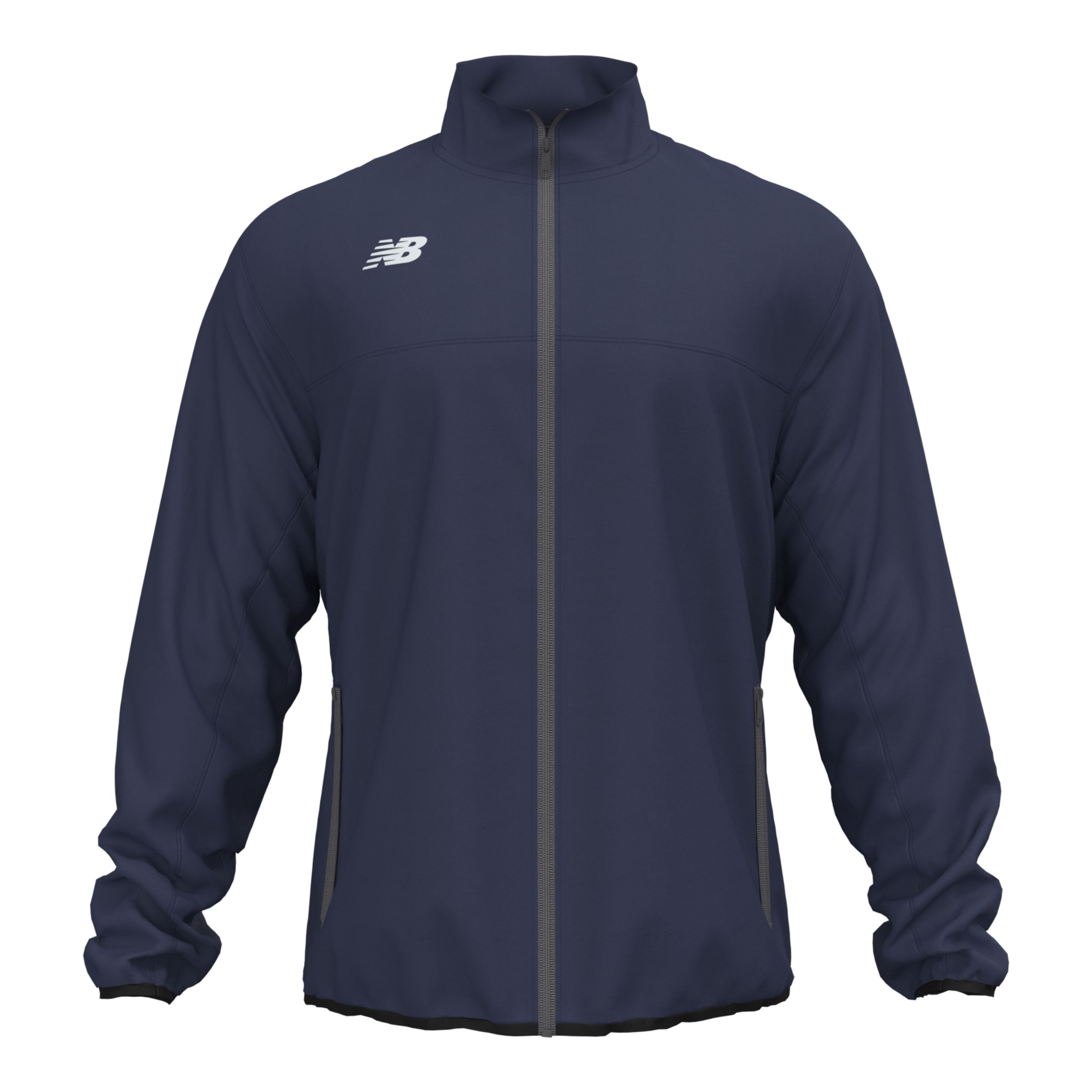 New Balance Hoop Woven Jacket Navy, Men