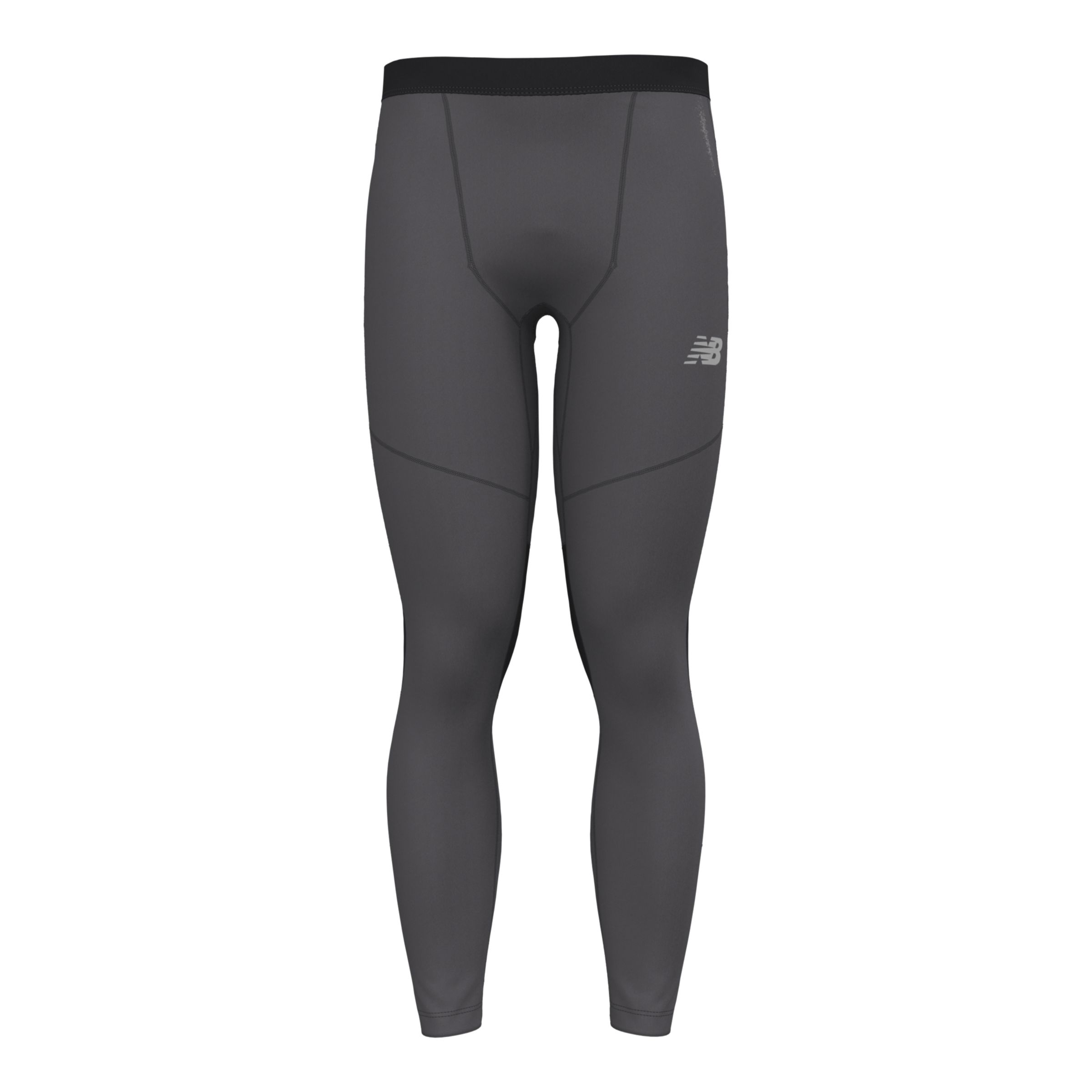 New Balance Achiever performance Leggings in black green and grey