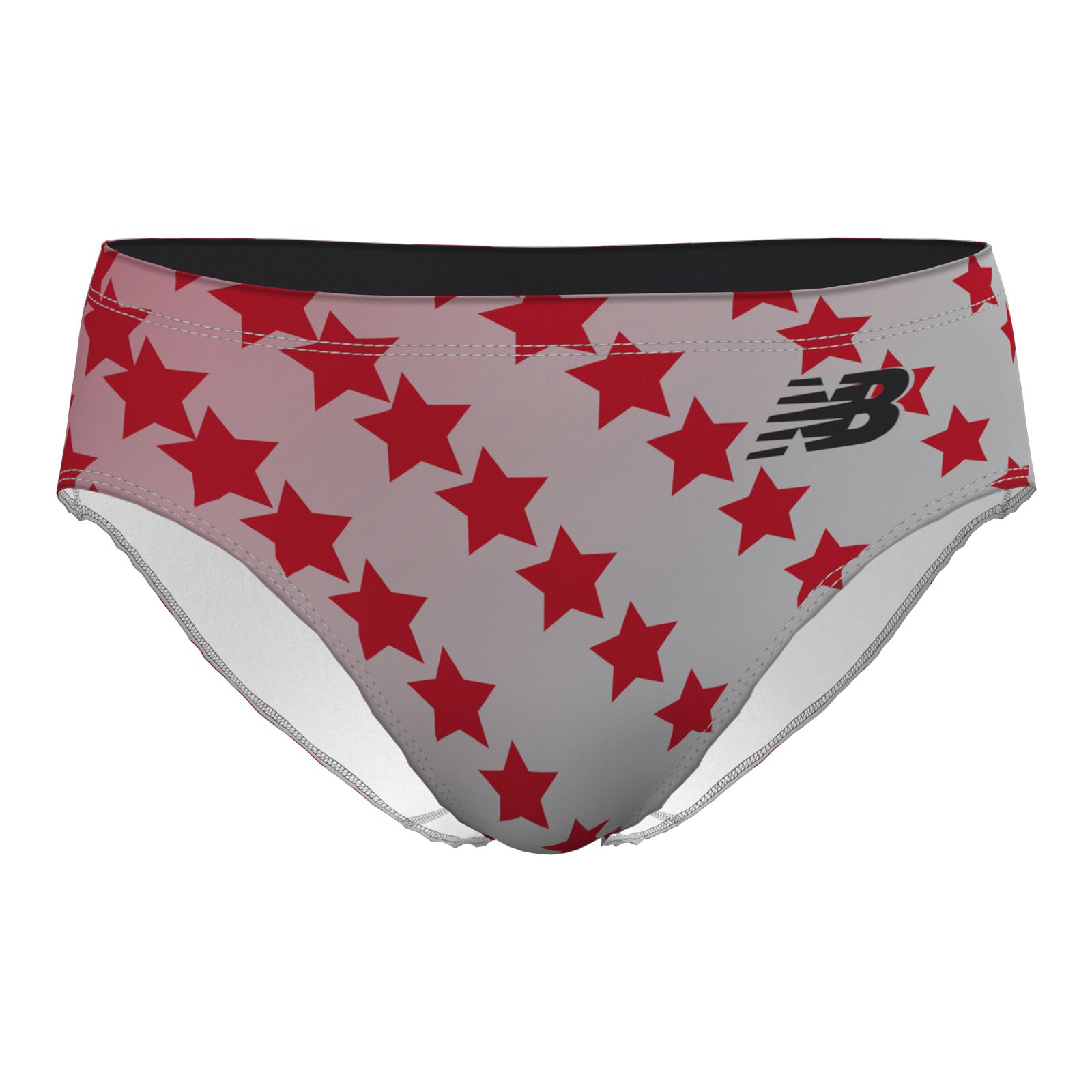 PSD Underwear Womens Race Check Sports Bra Red
