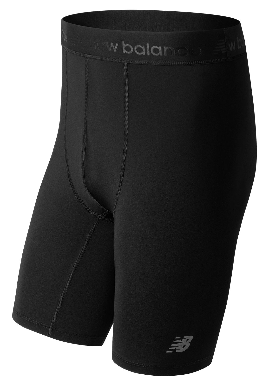 Men's NB Compression Short, Team Black image number 0