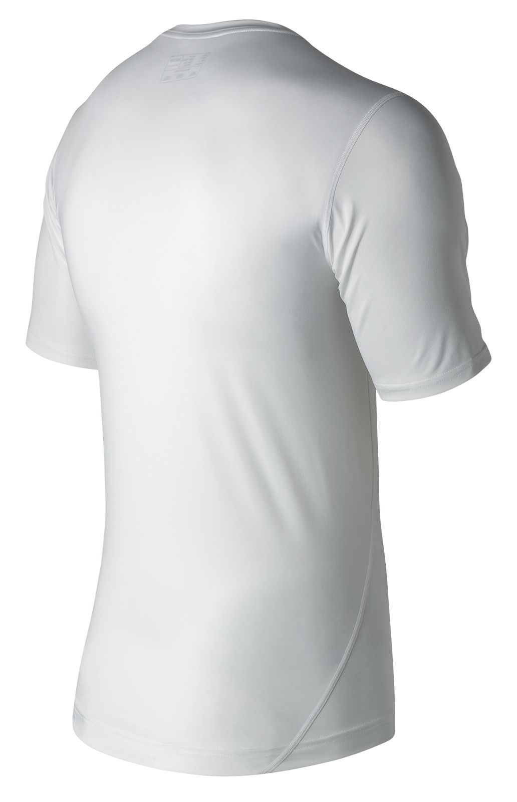 Short Sleeve Compression Top, White image number 1