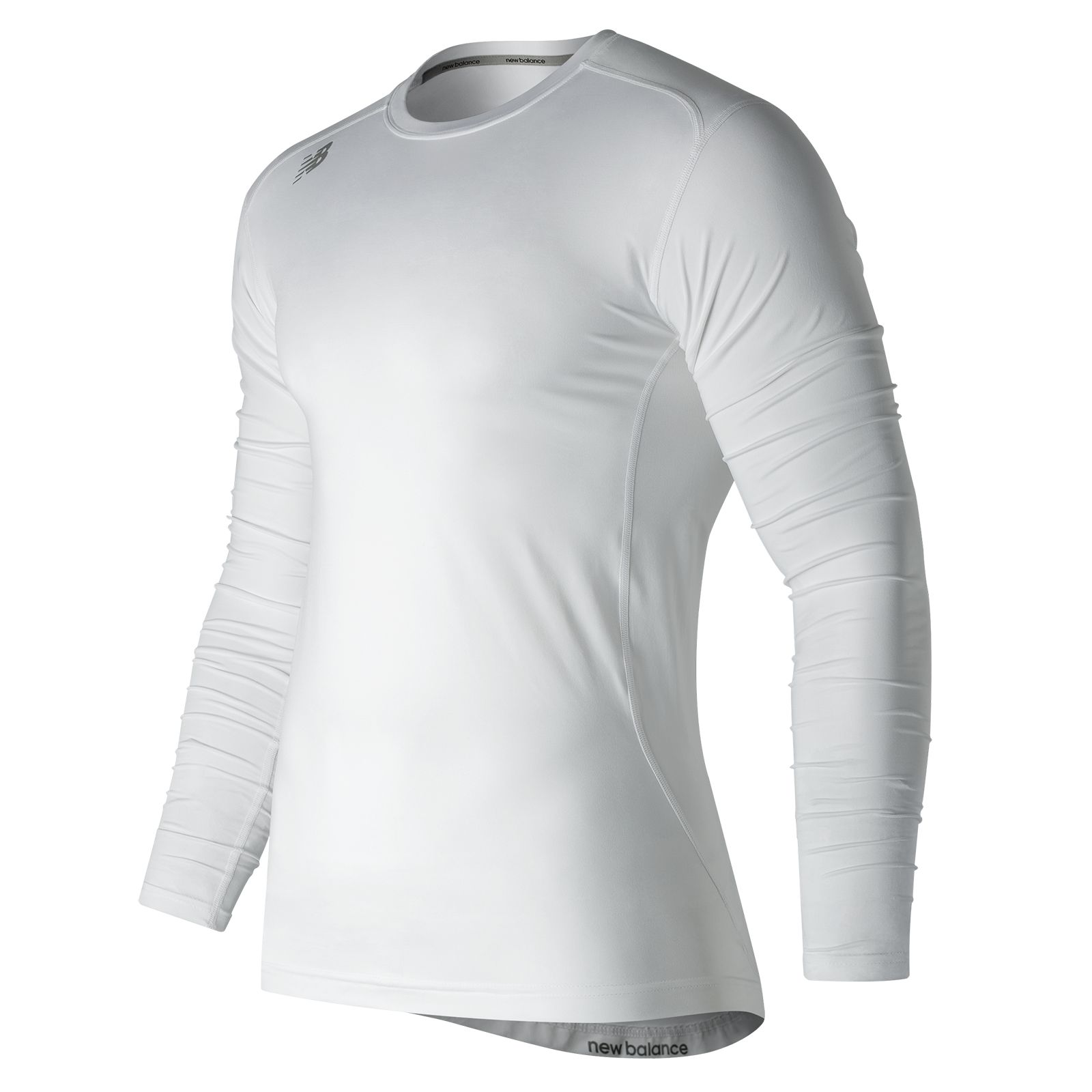 Men's NB Long Sleeve Compression Top, White image number 0