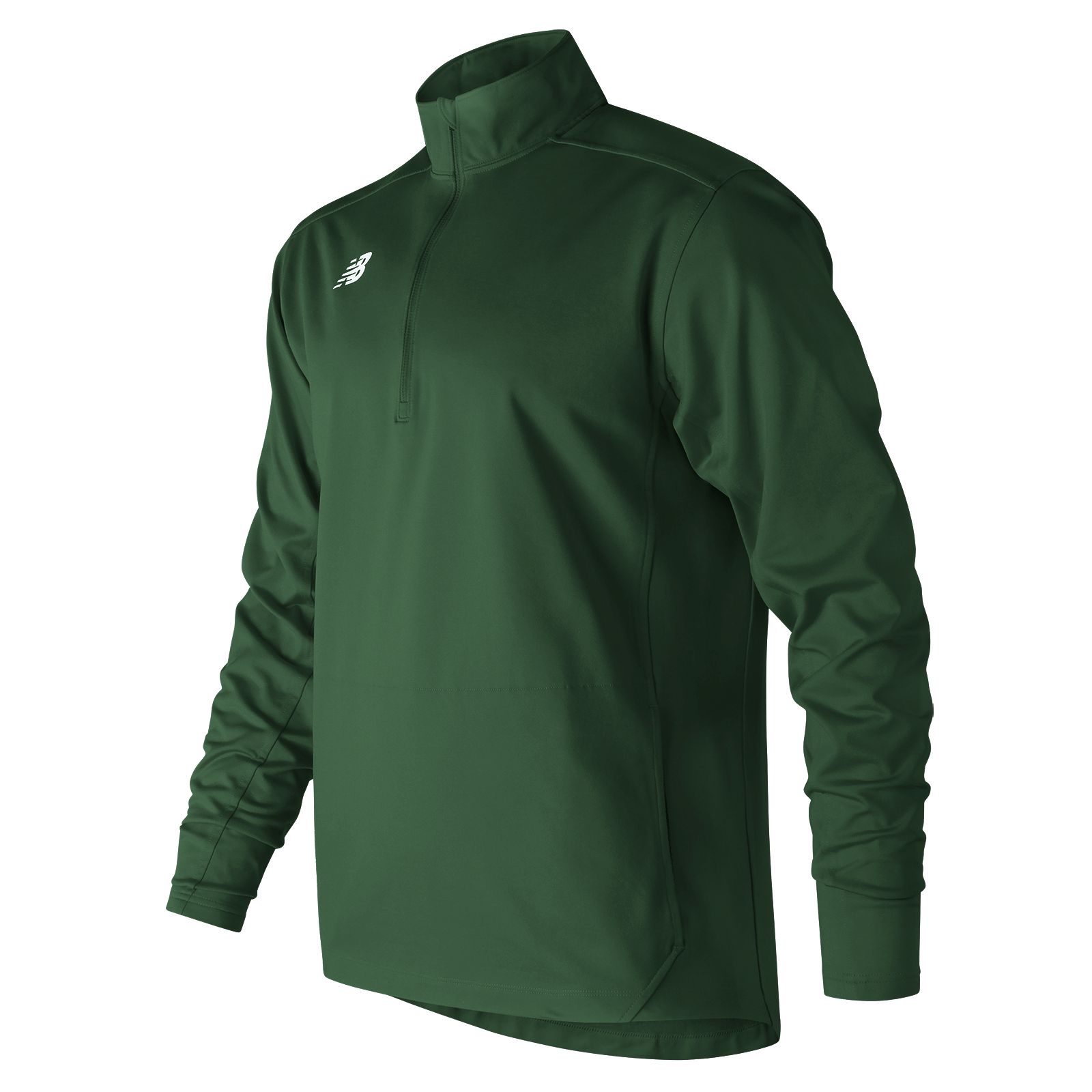Lightweight Solid Half Zip, Team Dark Green image number 0