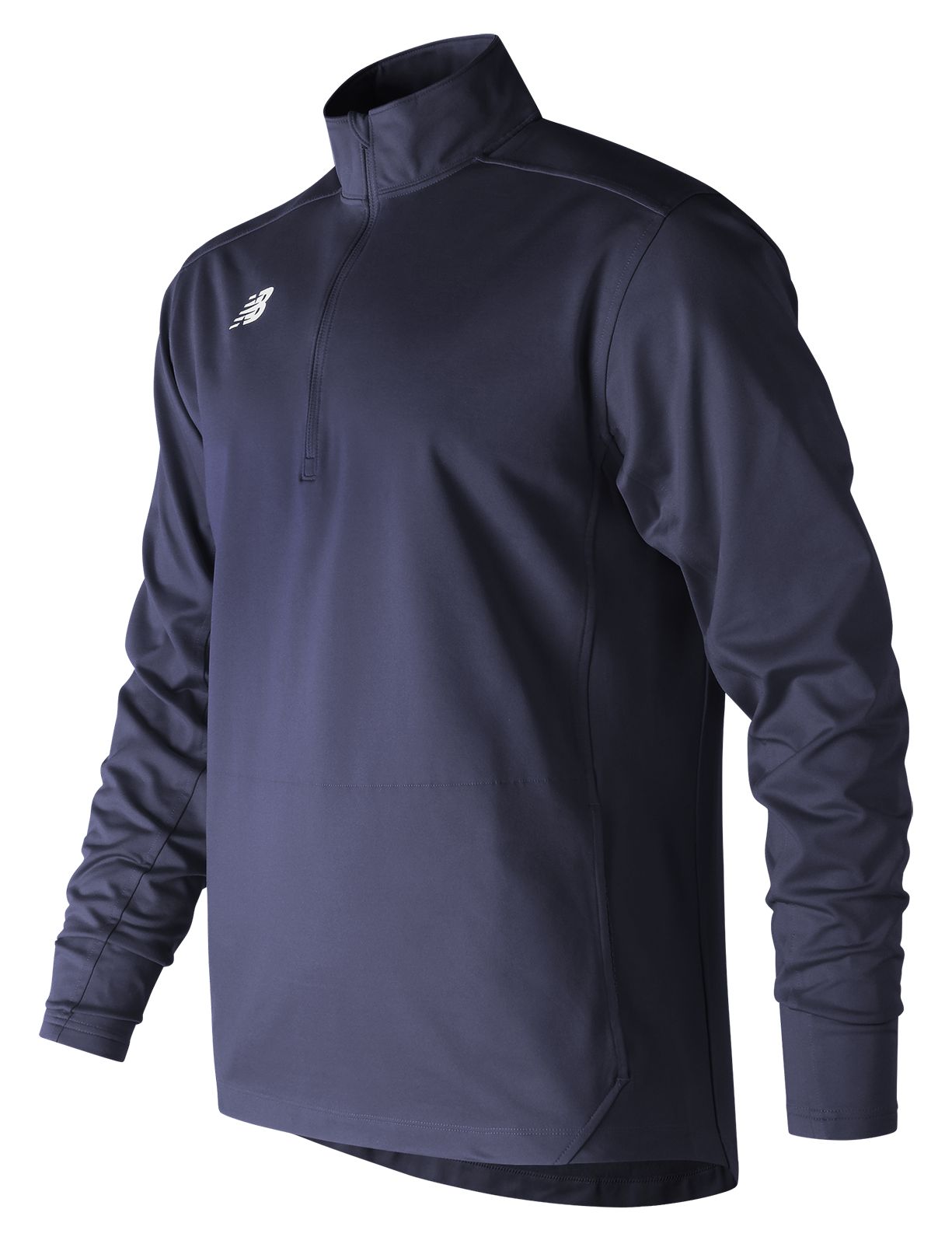 Lightweight Solid Half Zip, Team Navy image number 0