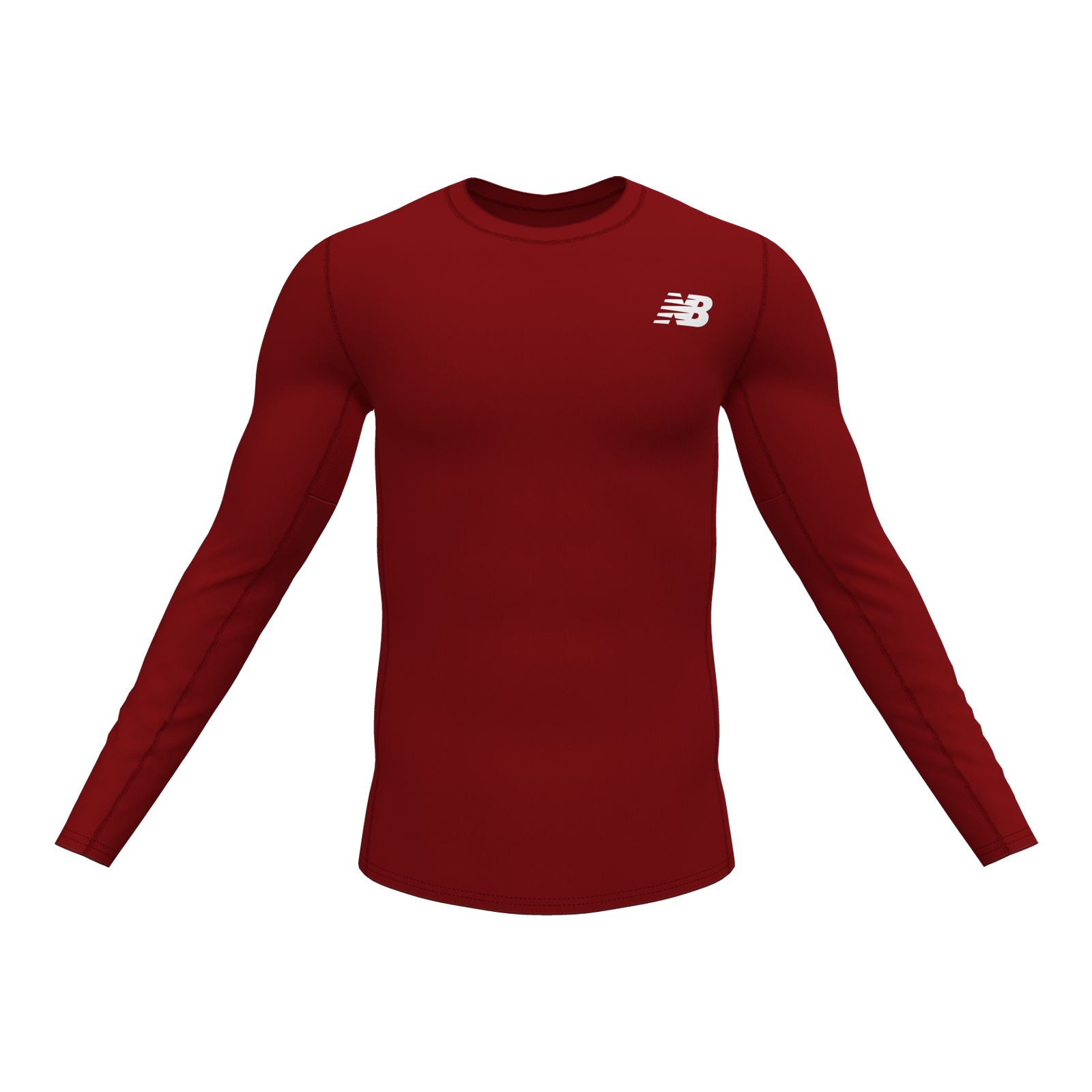 Long Sleeve Tech Tee - Men's - Tops, - NB Team Sports - US