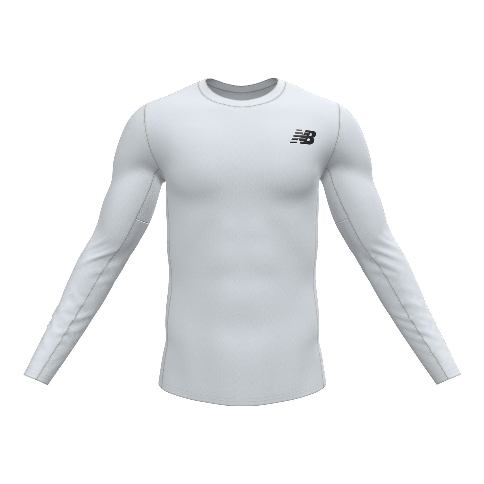 SA Company Performance Long Sleeve Shirt | Circle | Ice | Size Xl