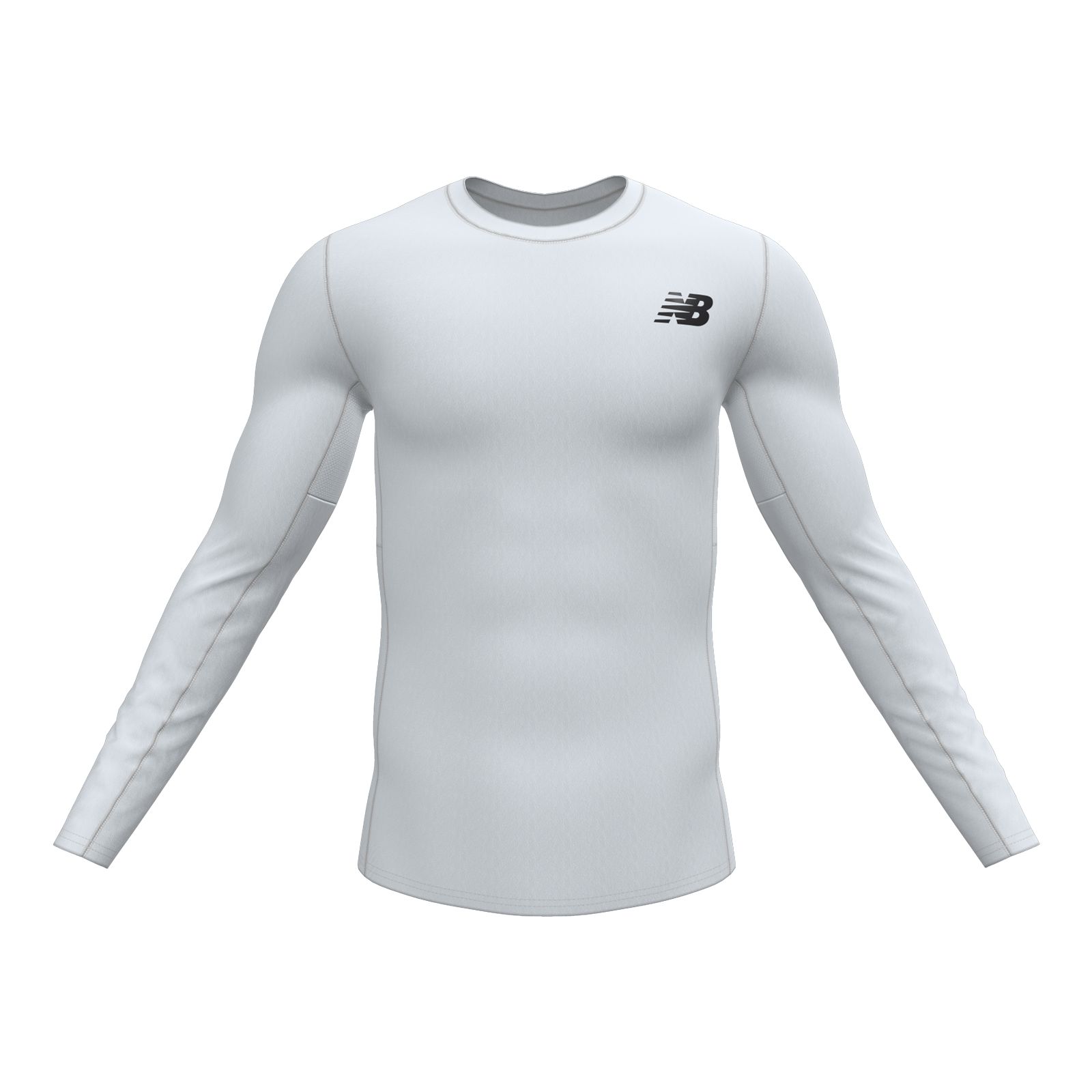 Mens 2 Pack Mock Turtleneck Compression Shirt Long Sleeve Sports