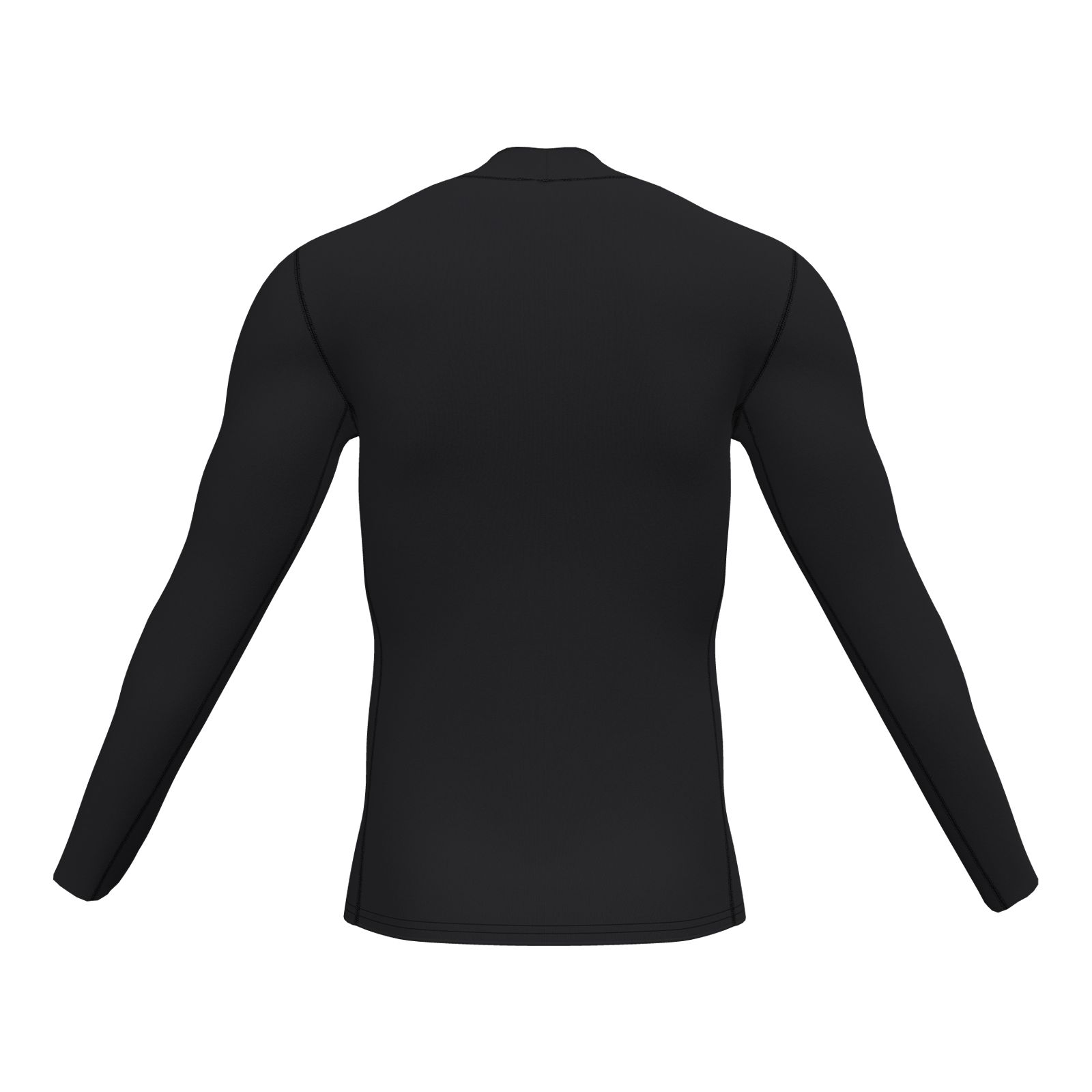 Mens 2 Pack Mock Turtleneck Compression Shirt Long Sleeve Sports