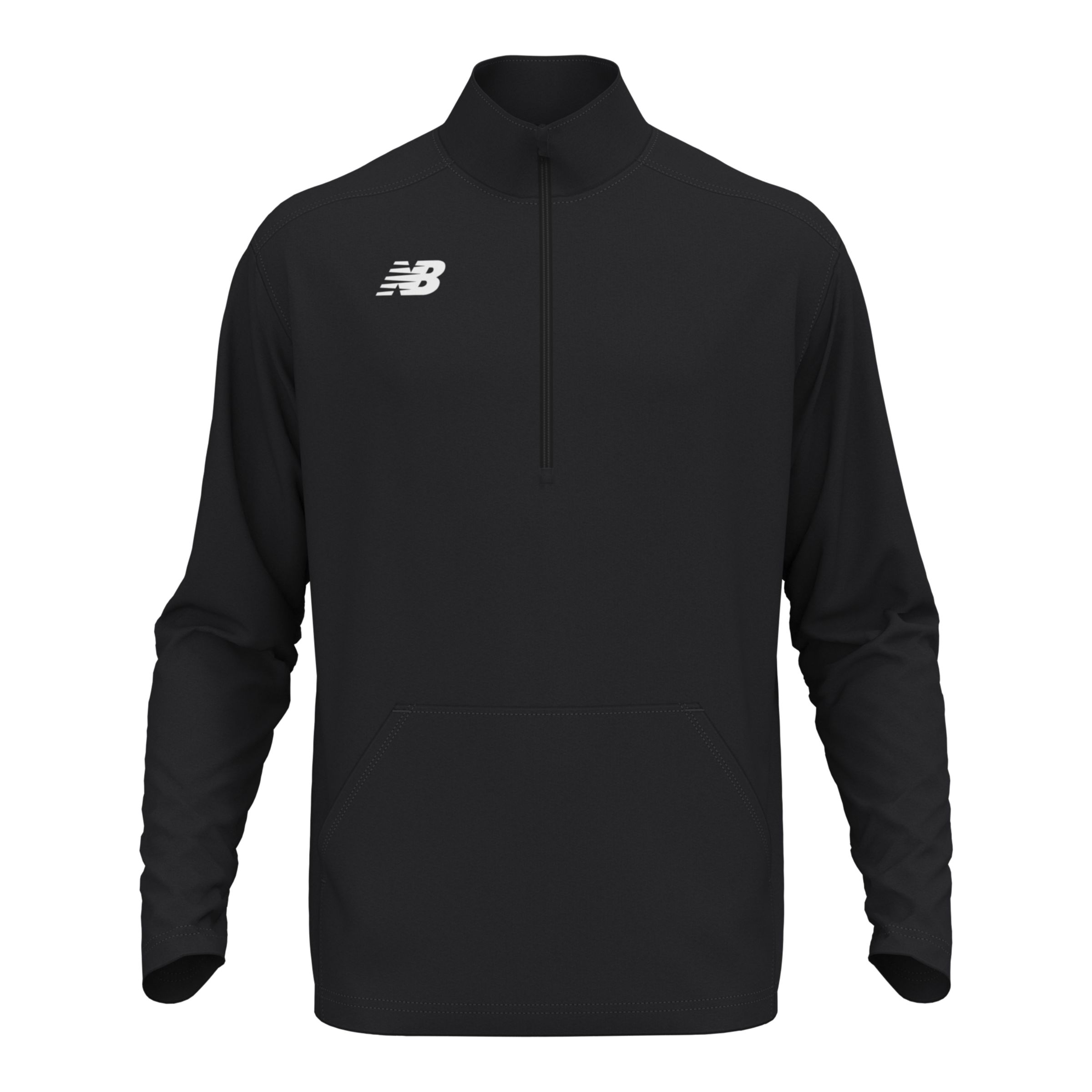 ONLY PLAY Black Zip High Neck Sports Top