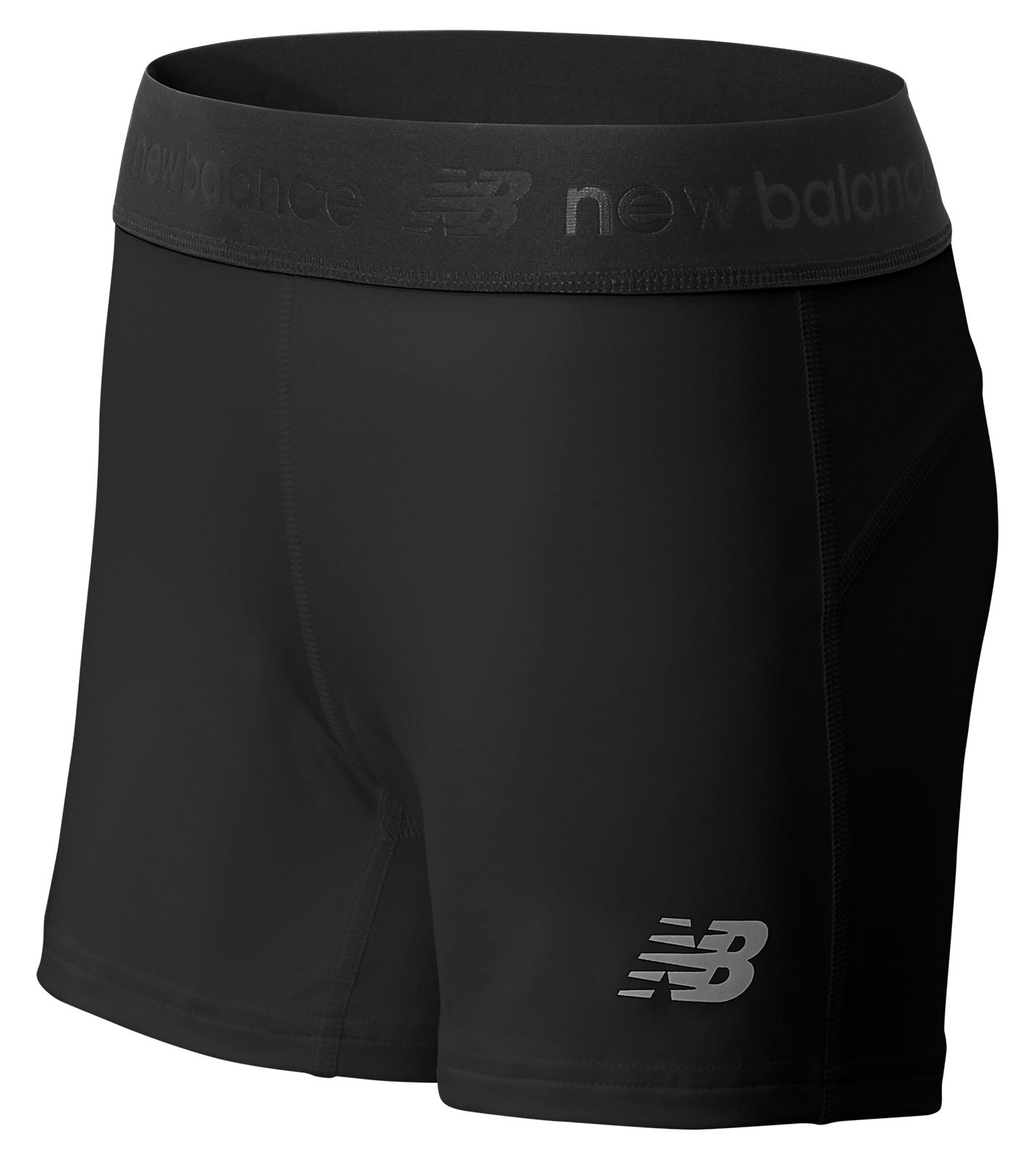 Women's NBW Compression Short, Team Black image number 0