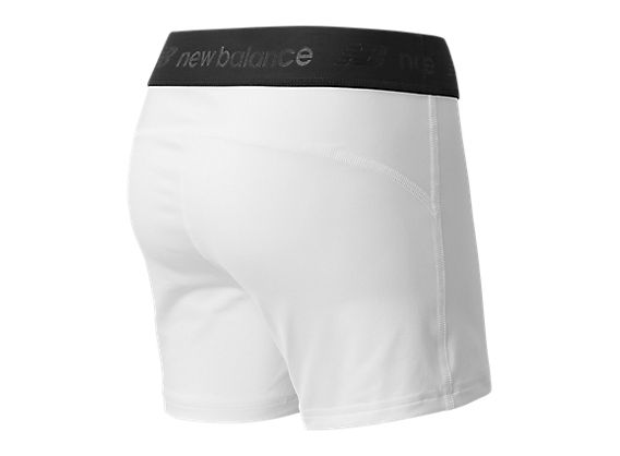Women's NBW Compression Short, White image number 1