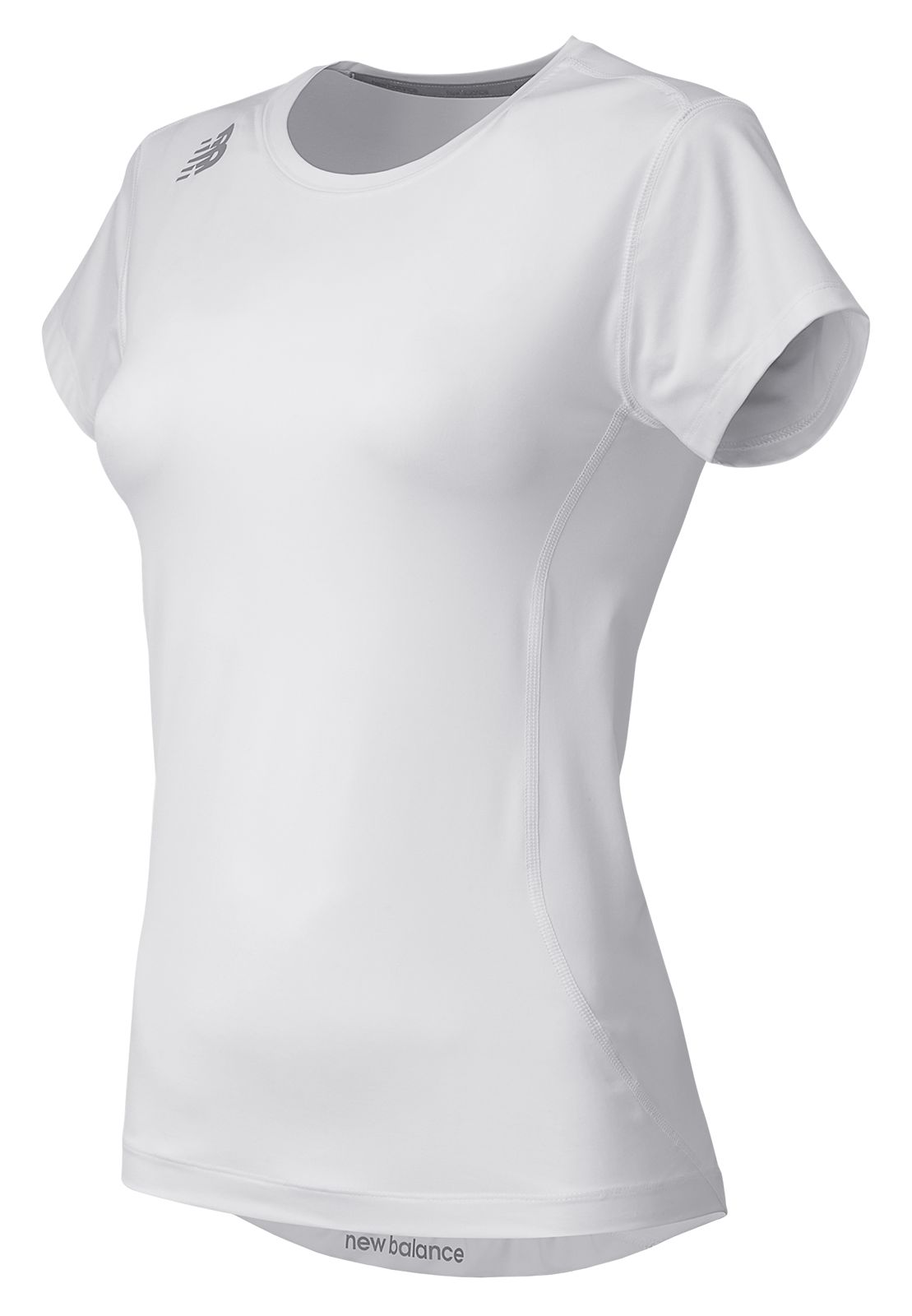 Women's NBW Short Sleeve Compression Top, White image number 0