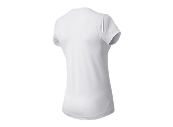 Women's NBW Short Sleeve Compression Top, White image number 1