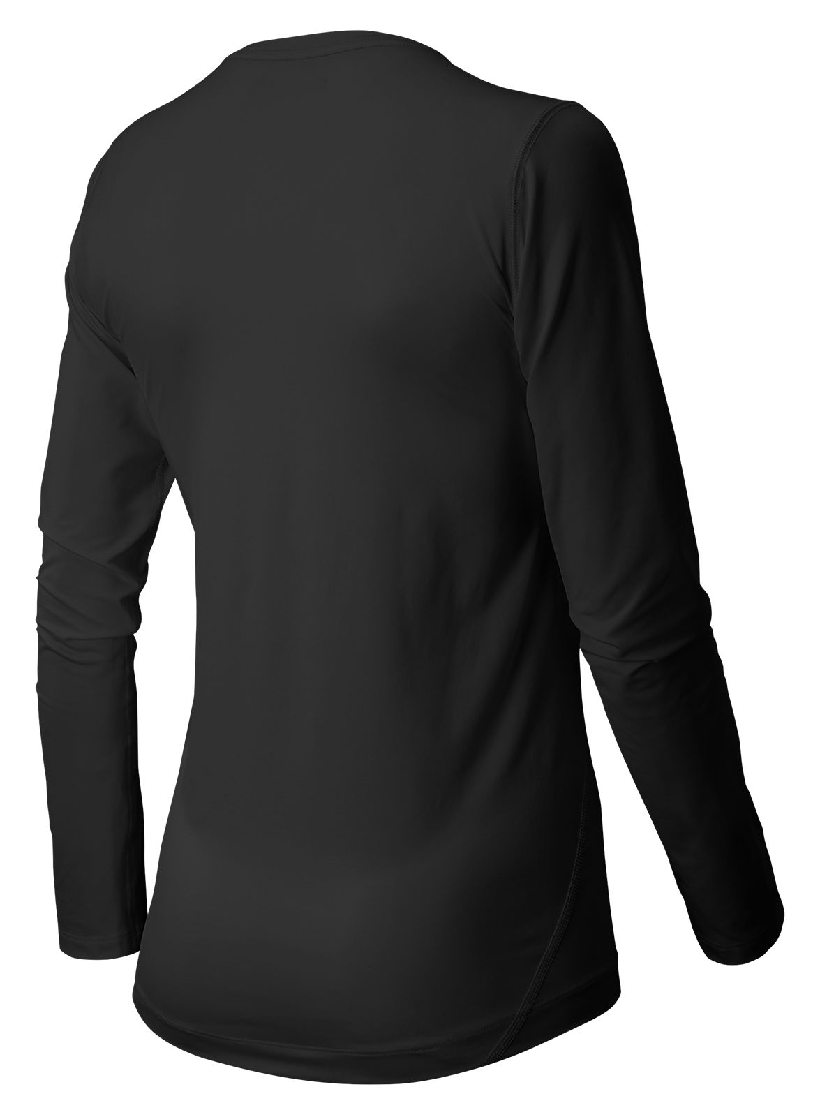 Women's NBW Long Sleeve Compression Top, Team Black image number 1