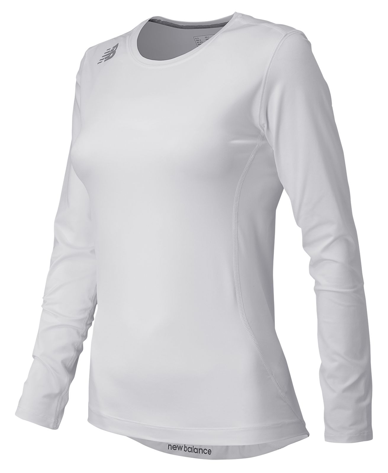 Women's NBW Long Sleeve Compression Top, White image number 0