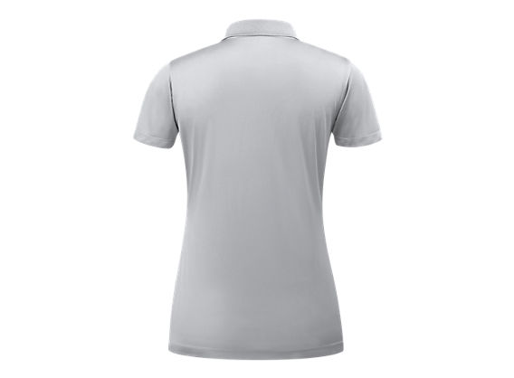 Speedo 7201312 009 Women's White Grey Gray Tech Polo Shirt Size Large 