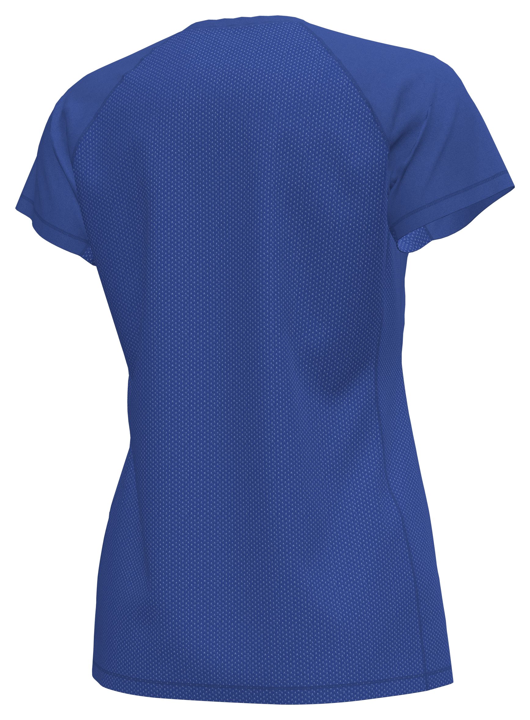 𝅺ZELOS Heathered Blue Lightweight Breezy Navy Stripe Active Running  T-Shirt Top