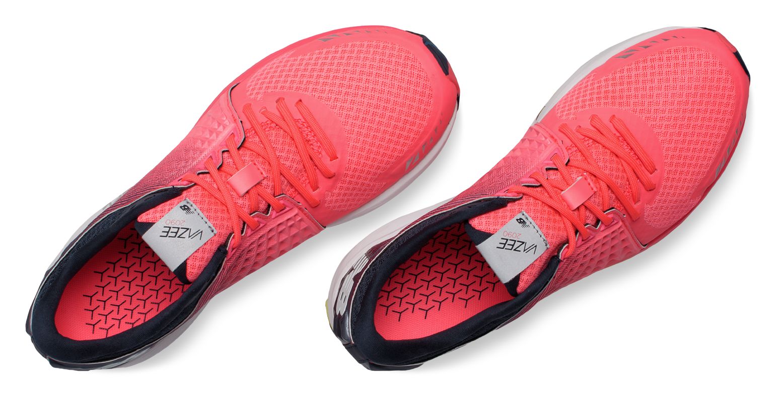 Vazee 2090, Pink with Dark Grey image number 2