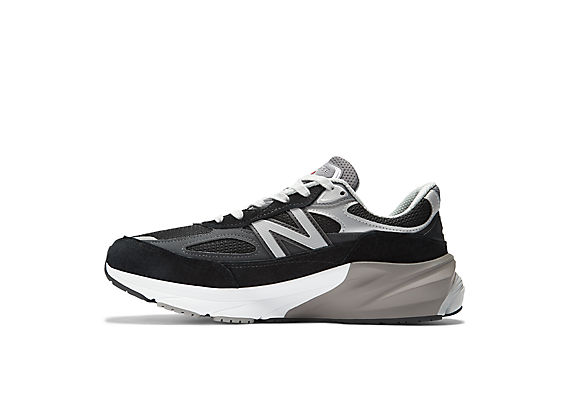 Made in USA 990v6, Black with White