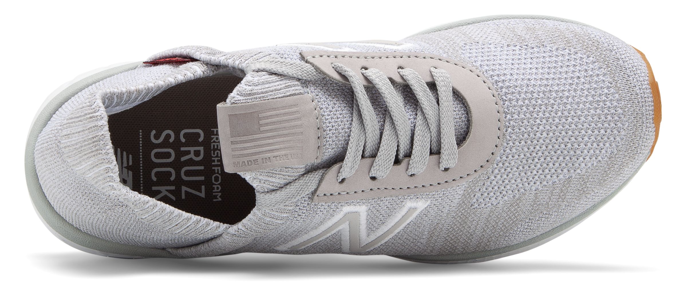 men's fresh foam cruz v2 sock made in us