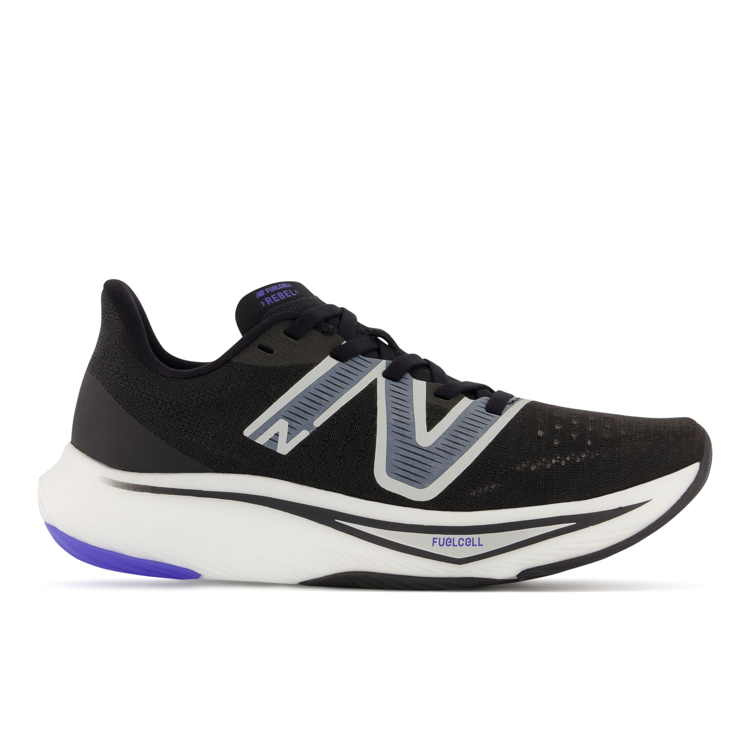 FitminShops - New Balance Running Fast Flight Czarne legginsy ze wzorem - New  Balance XC