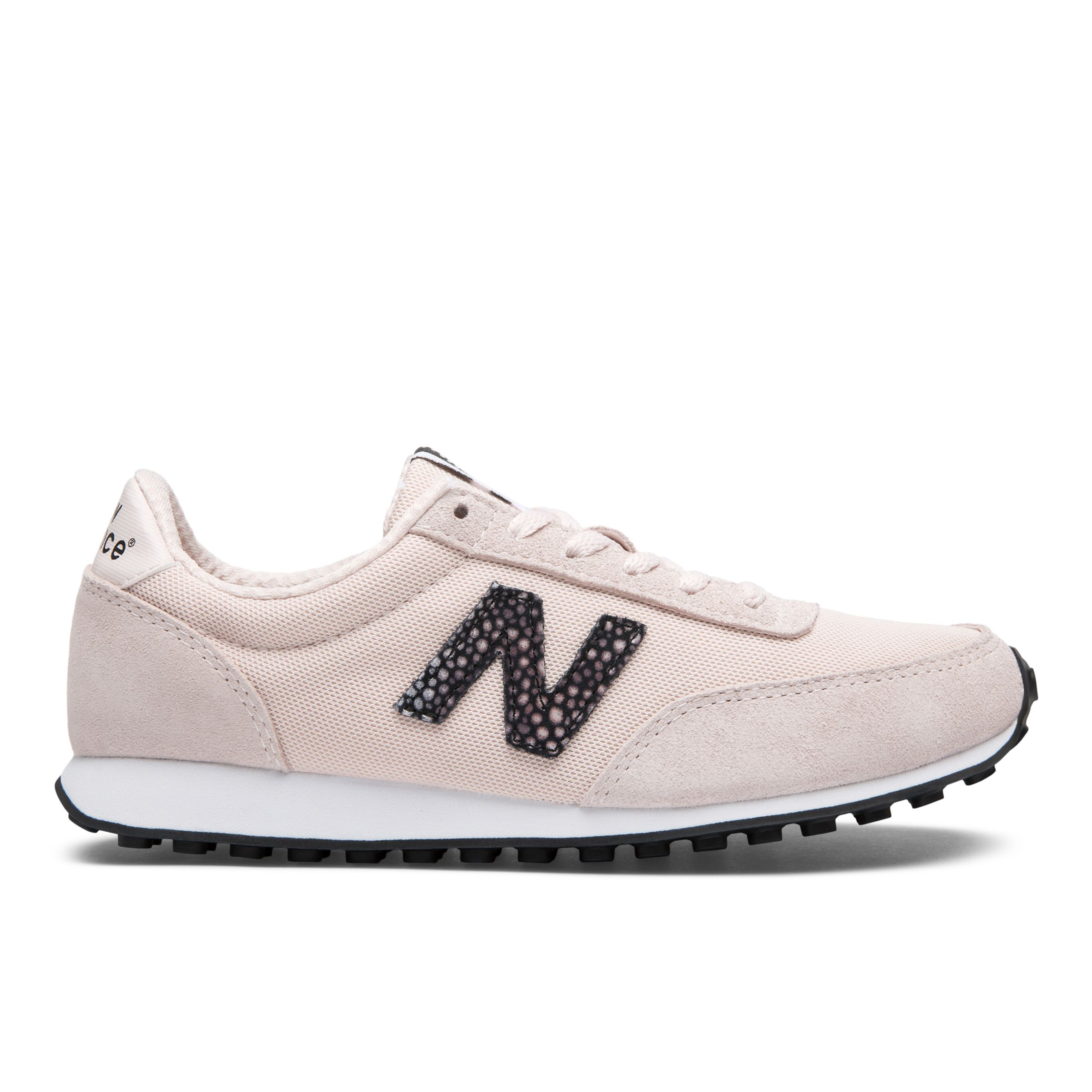 new balance beige 410 v1 suede trainers