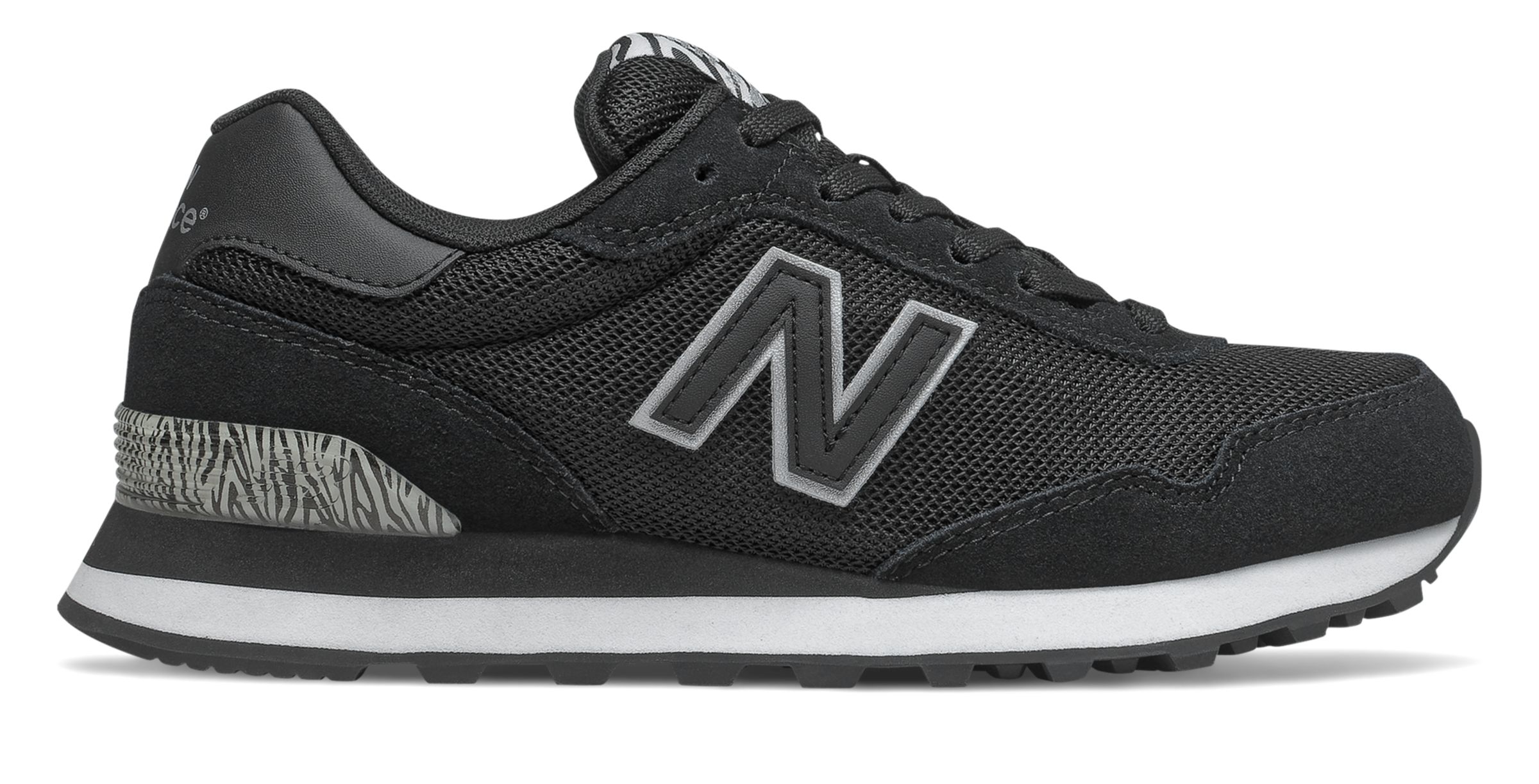 New Balance Women's 515 Classic Shoes Black with Black | eBay