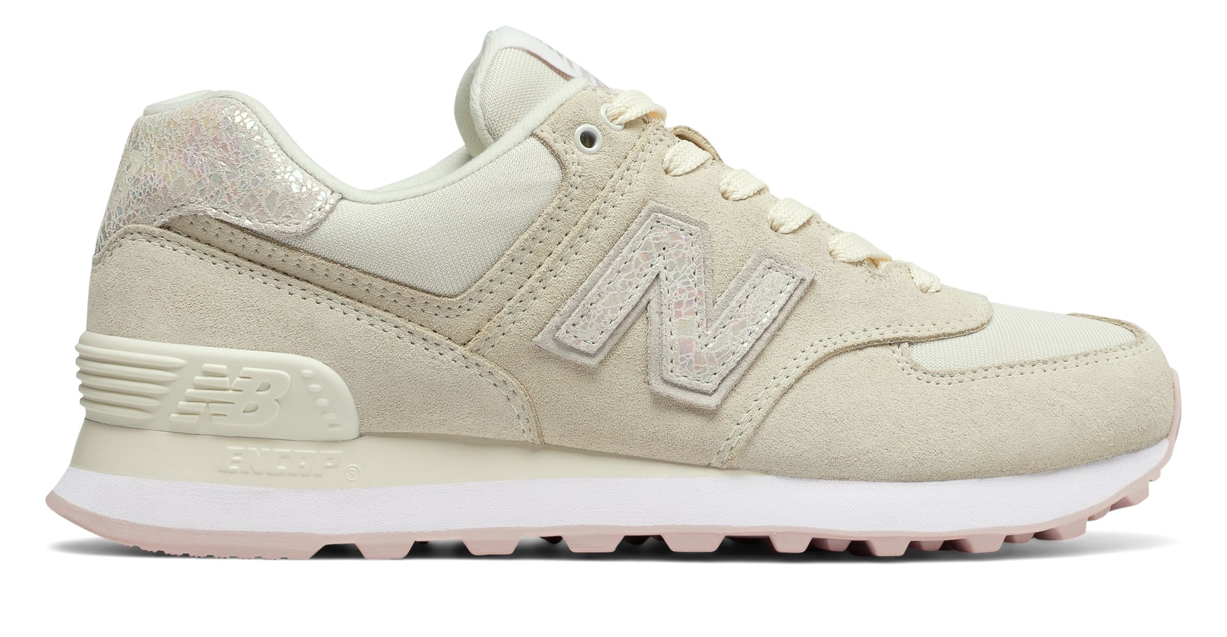 new balance 574 shattered pearl