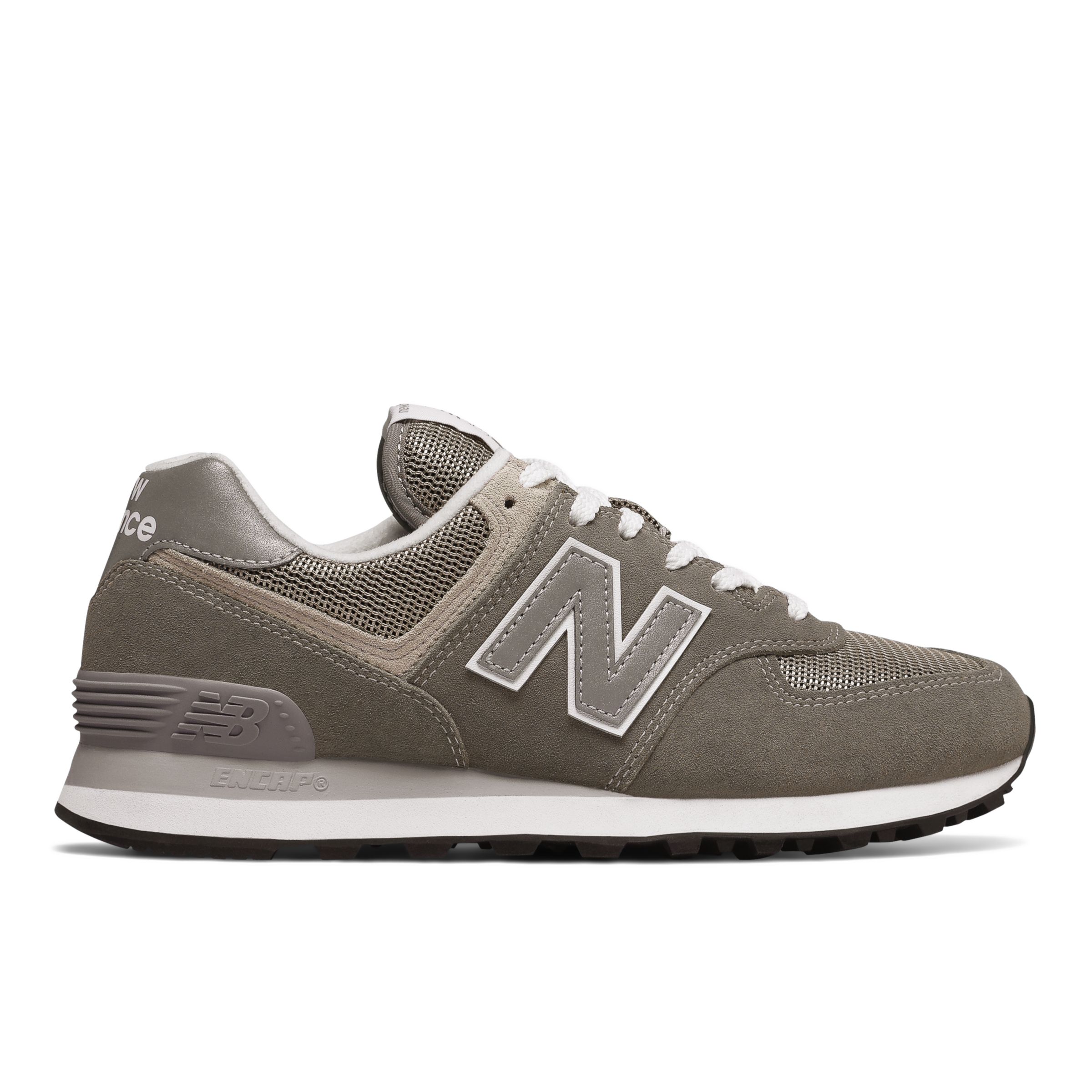 new balance 574 magnet with tropical green & white