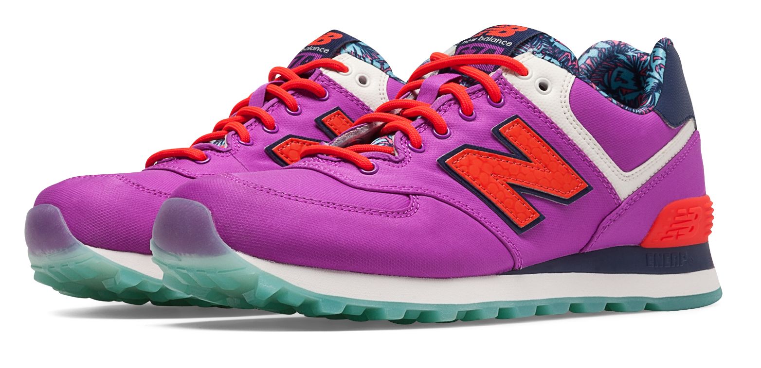 new balance 574 voltage violet