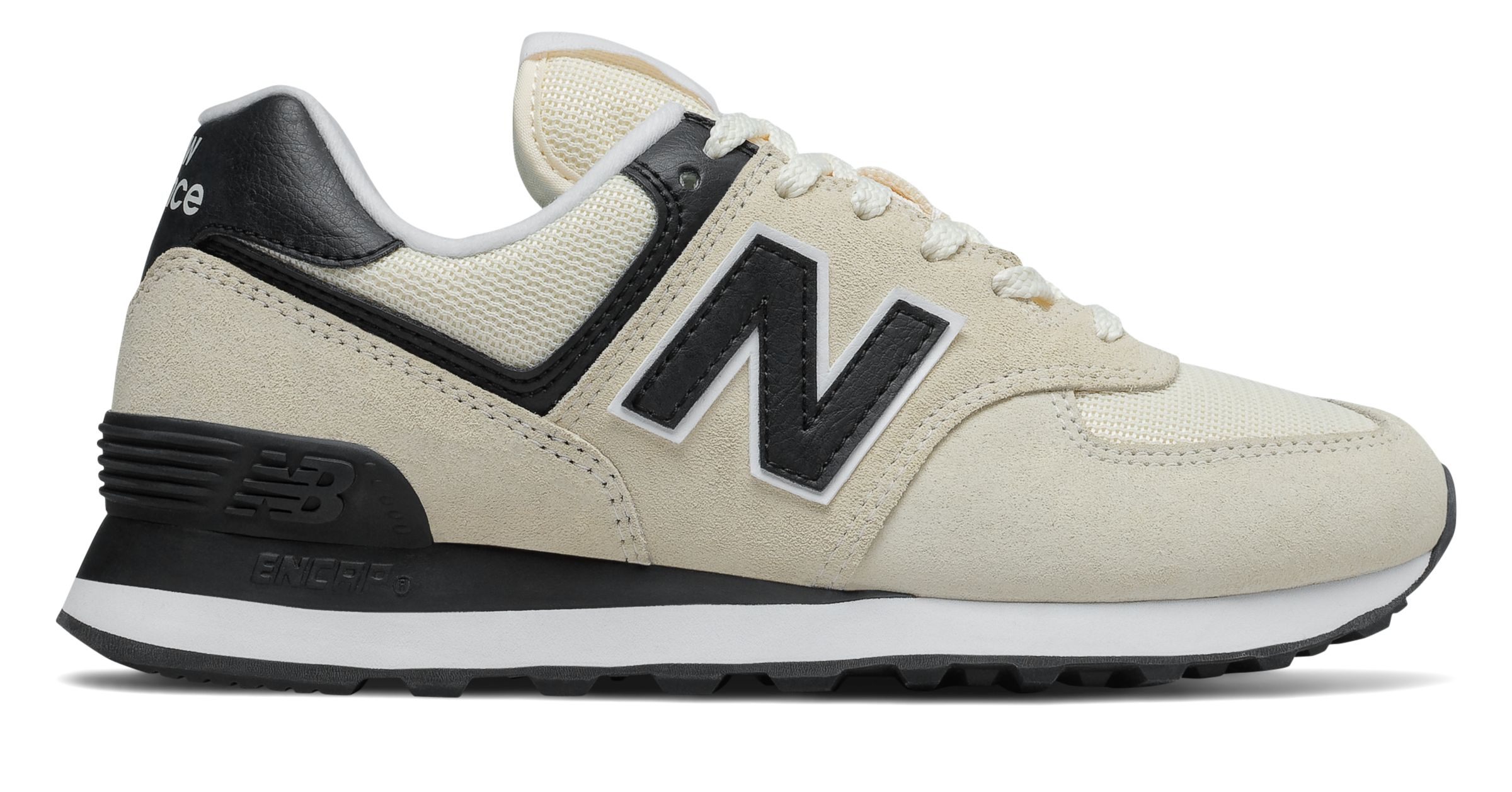 new balance 574 women's black