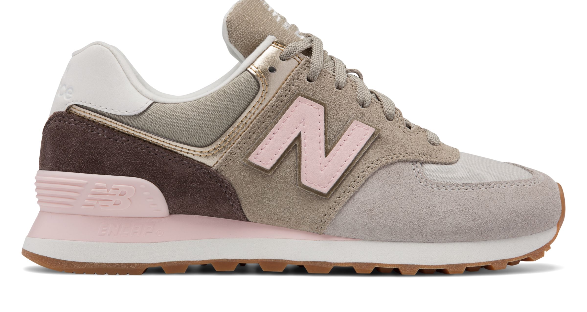 new balance wl574 metallic