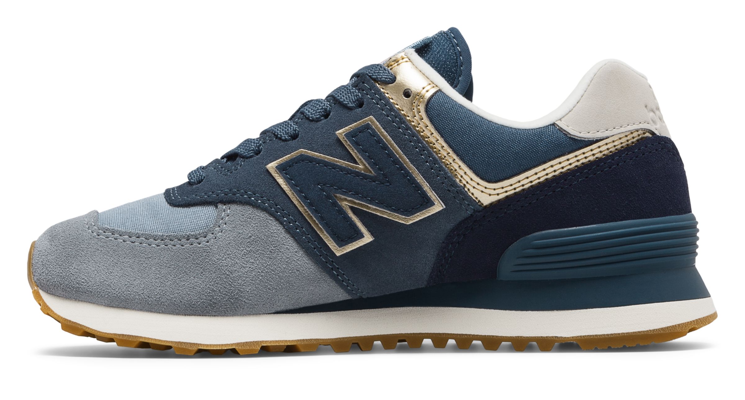 new balance wl574 metallic