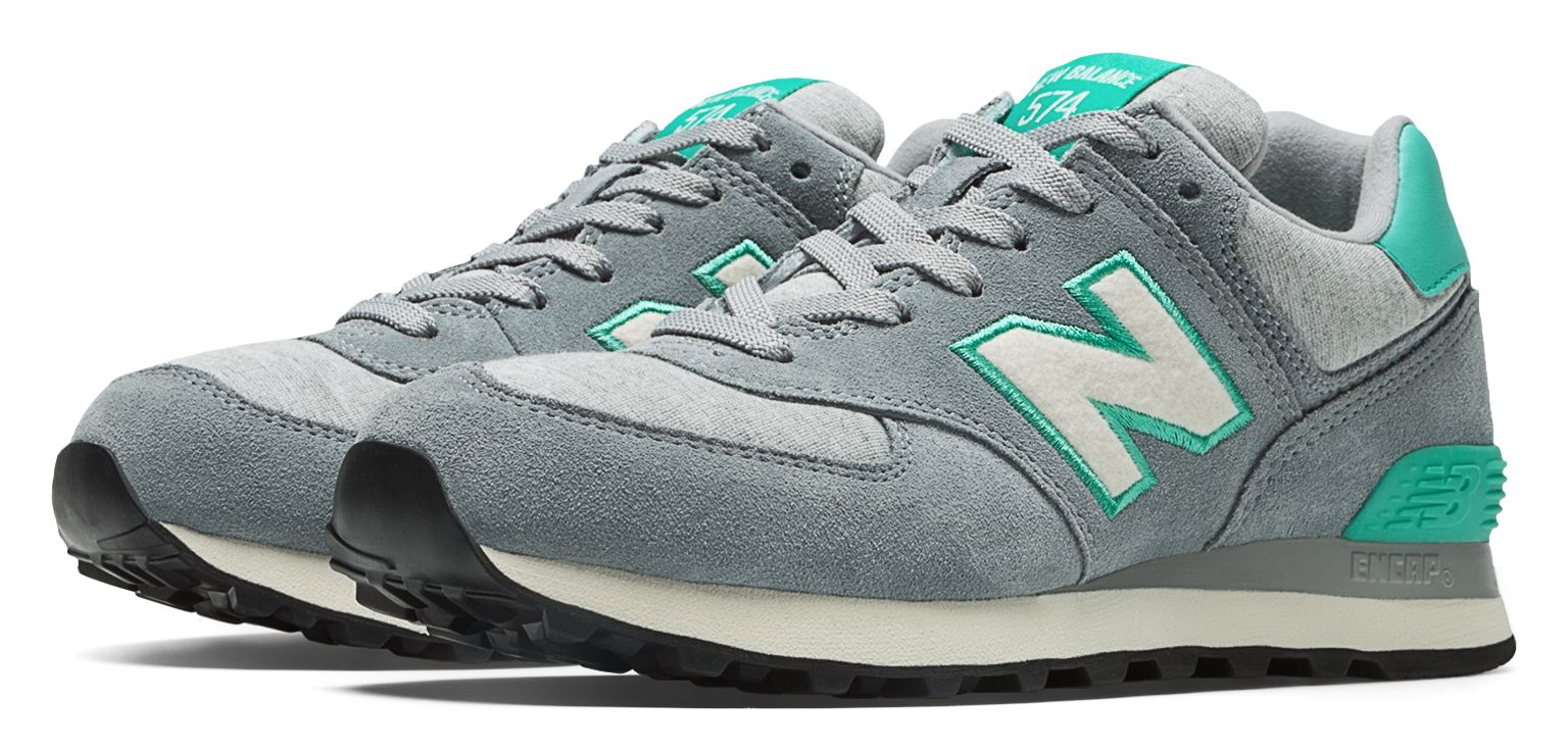 new balance classics women's wl574 pennant collection sneaker