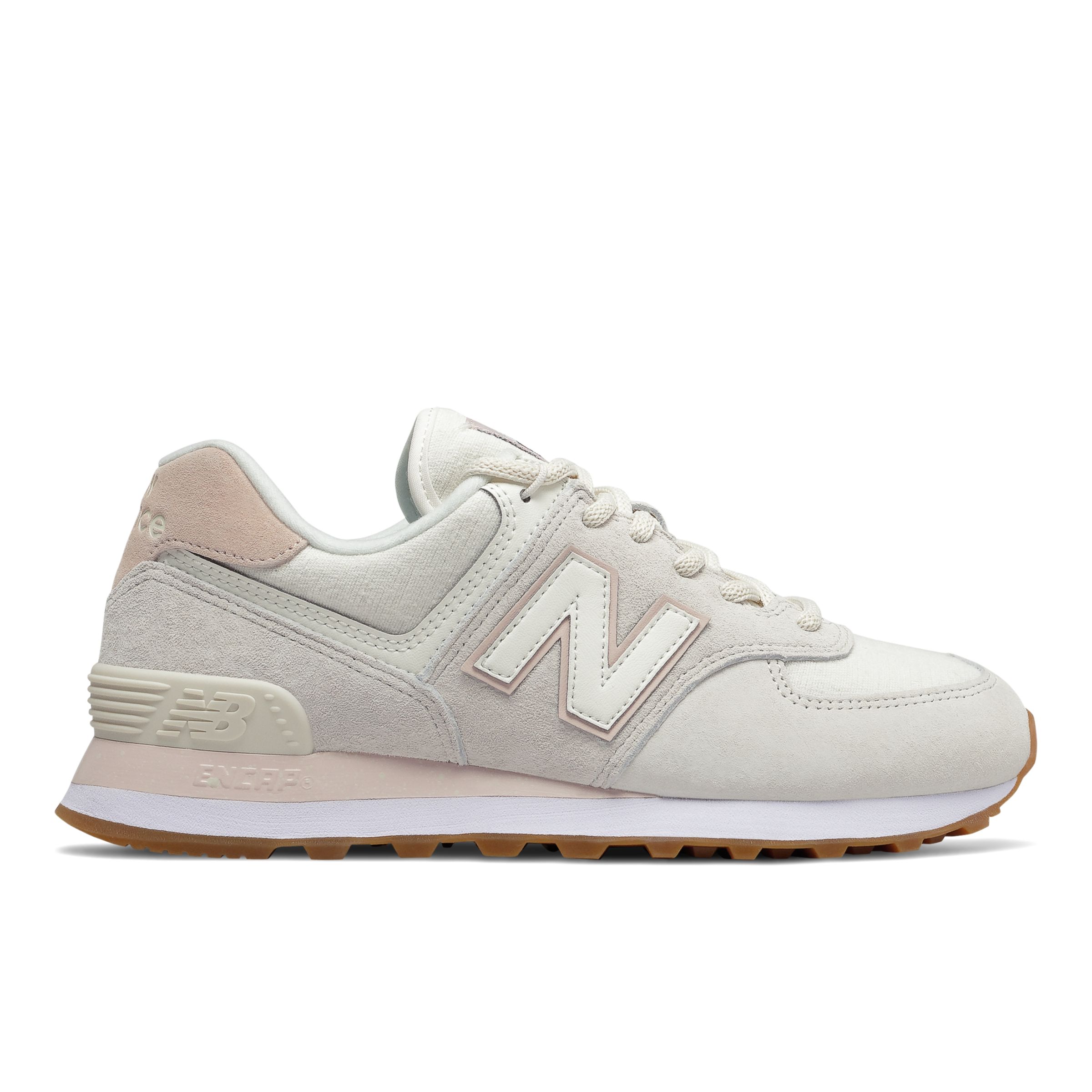 new balance 574 sneakers pink